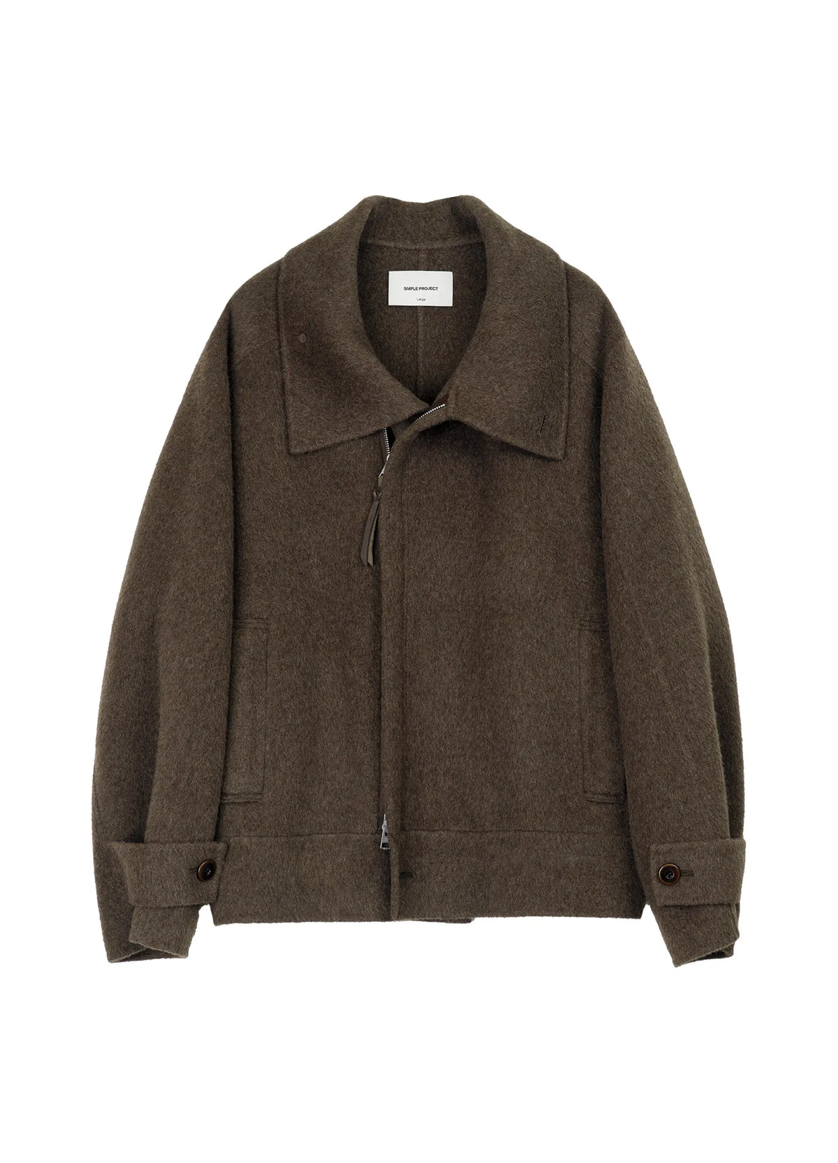 High Neck Wool Jacket ° VERSEAS Emerging Asian Fashion High Neck Wool Jacket ° VERSEAS Emerging Asian Fashion