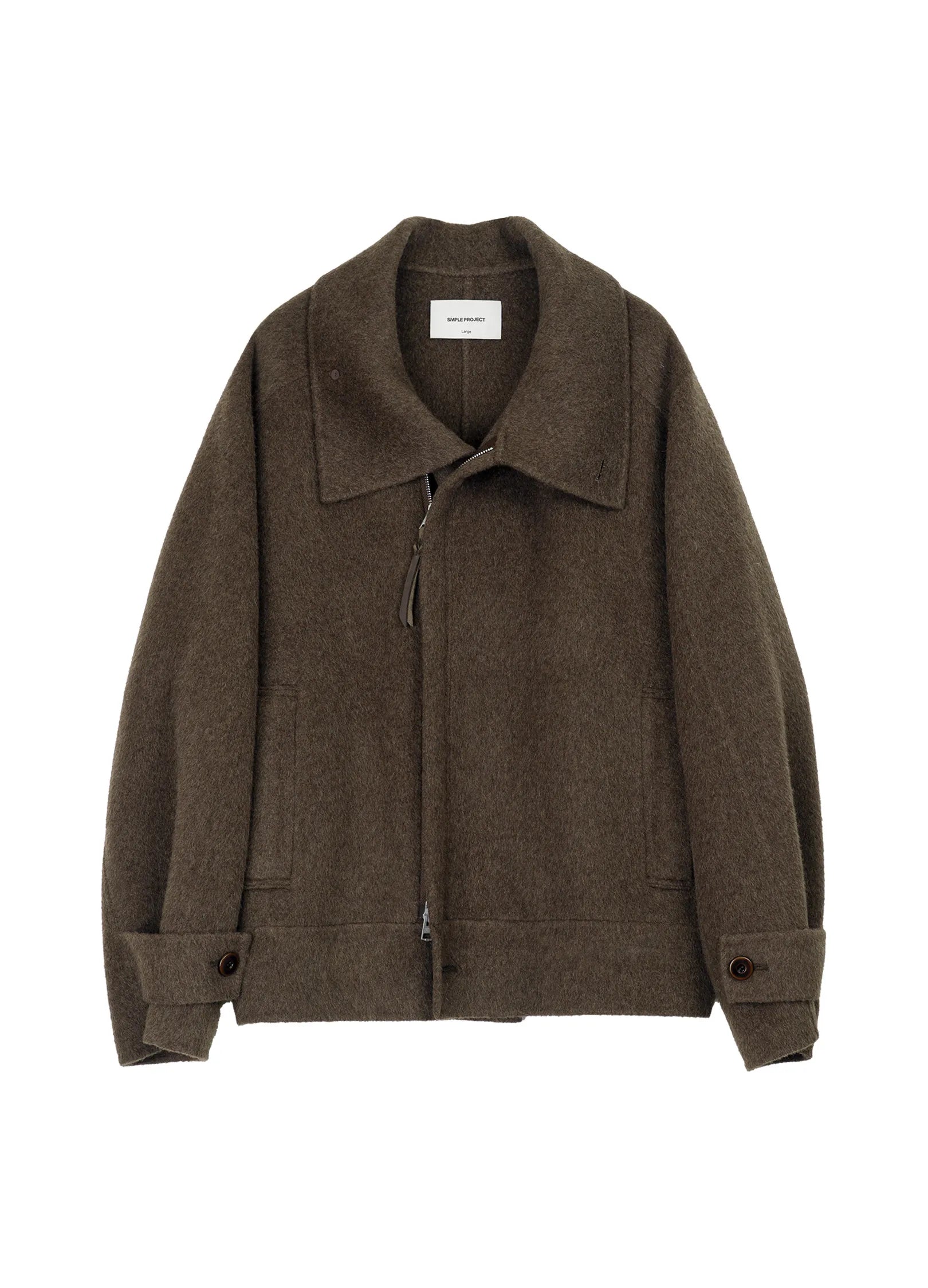 y*読様 2000s archive high neck wool jacket HighNeckWoolJacket-SIMPLE-