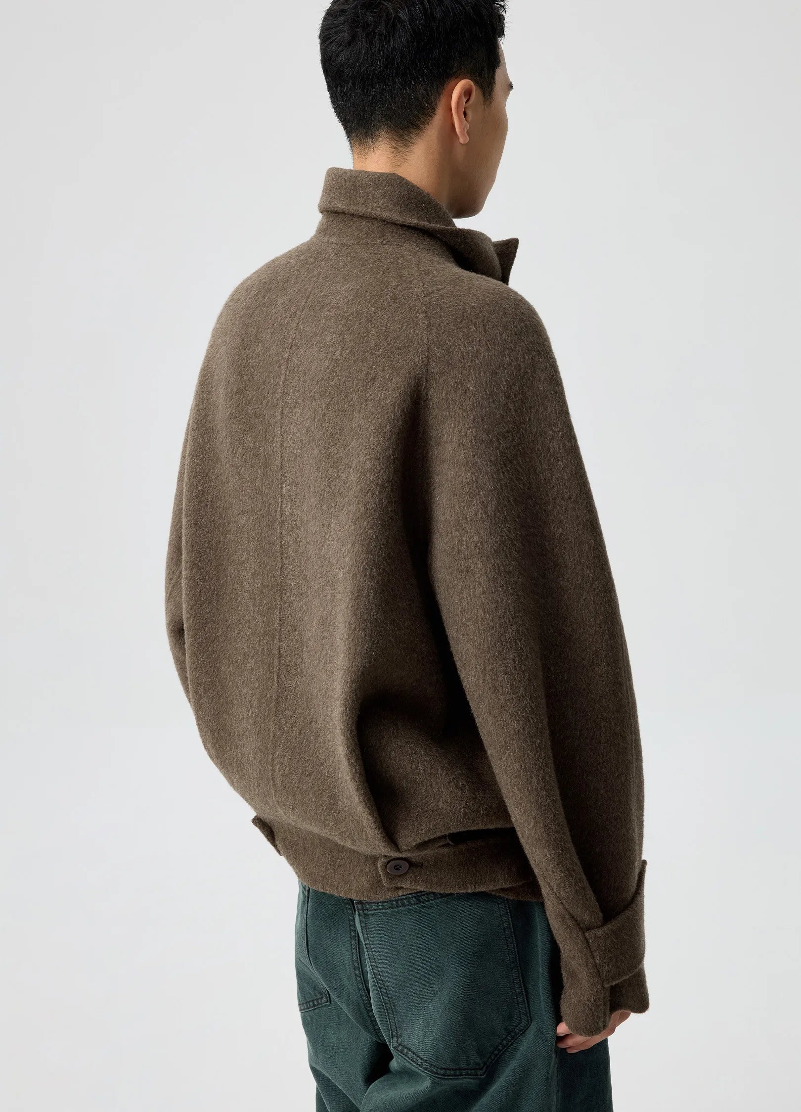 y*読様 2000s archive high neck wool jacket HighNeckWoolJacket-SIMPLE-