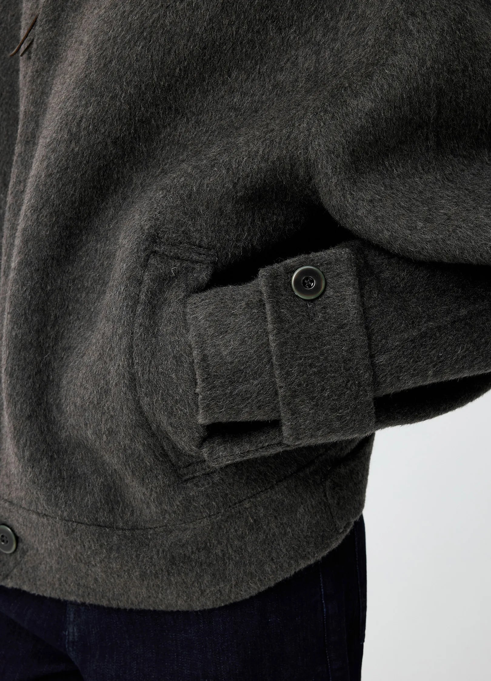 y*読様 2000s archive high neck wool jacket High Neck Wool Jacket – VERSEAS