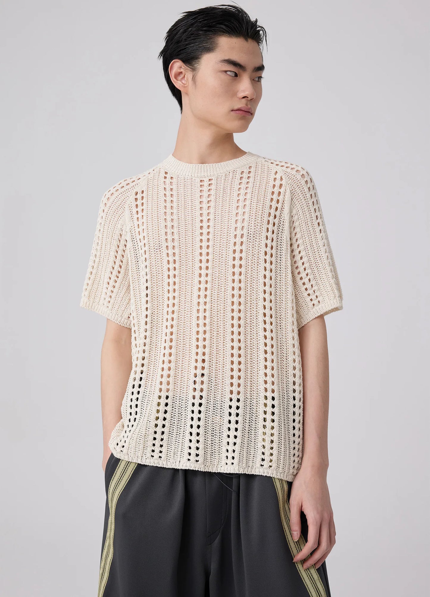 Hollow Crochet Tee