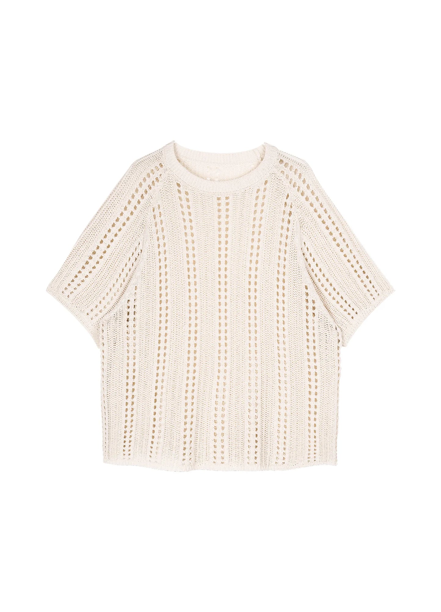 Hollow Crochet Tee