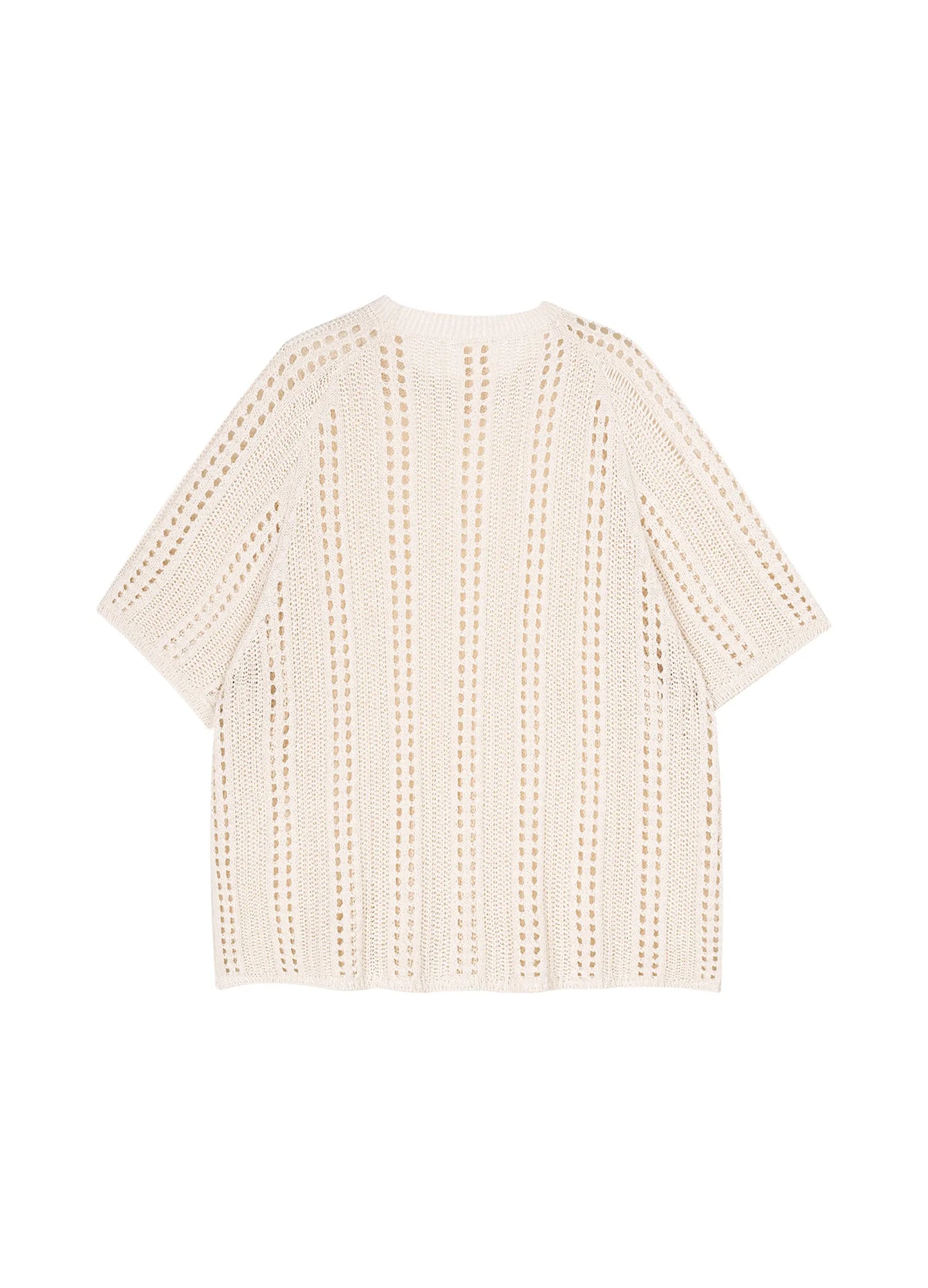 Hollow Crochet Tee