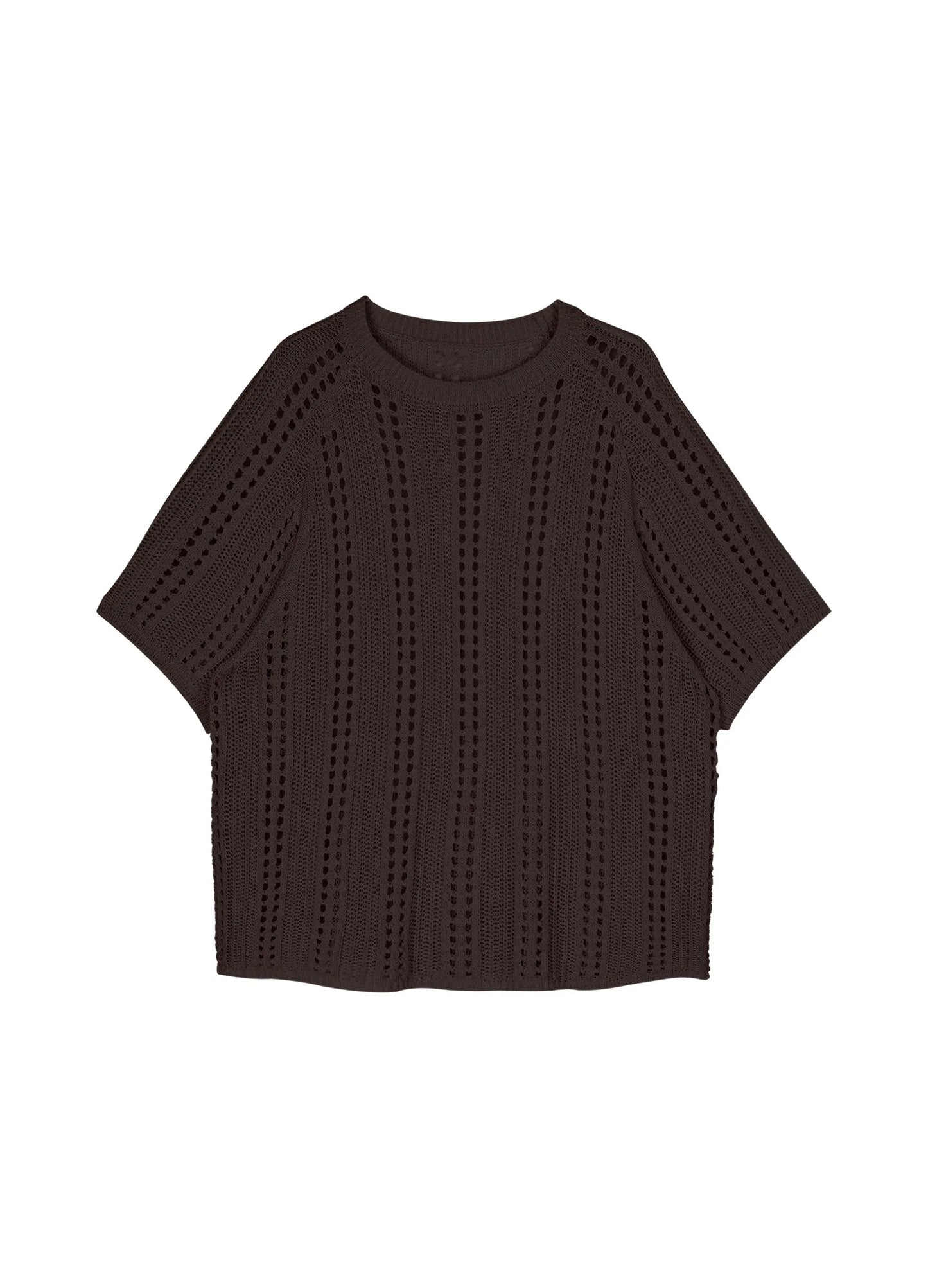 Hollow Crochet Tee