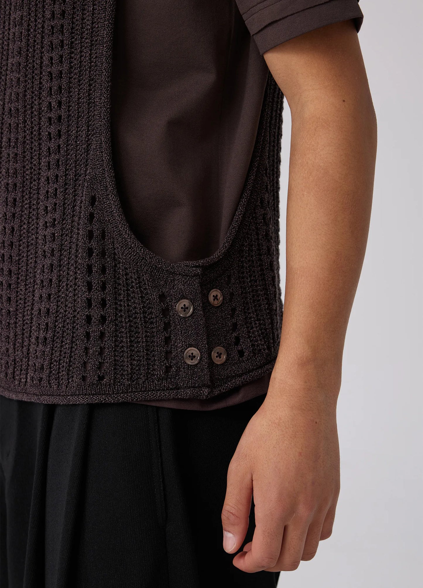 Hollow Crochet Vest