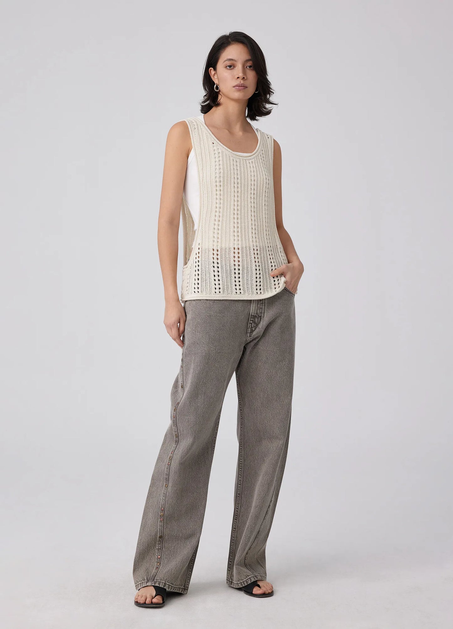 Hollow Crochet Vest