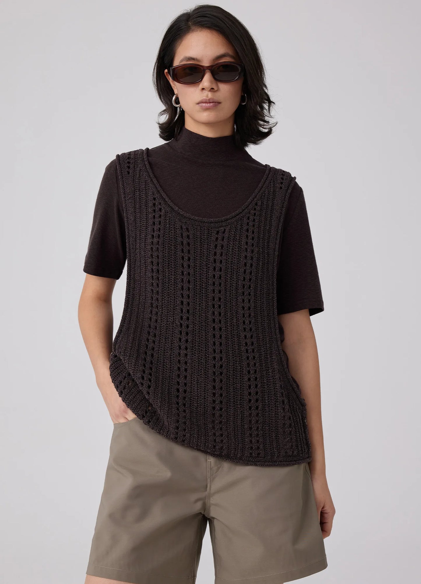 Hollow Crochet Vest