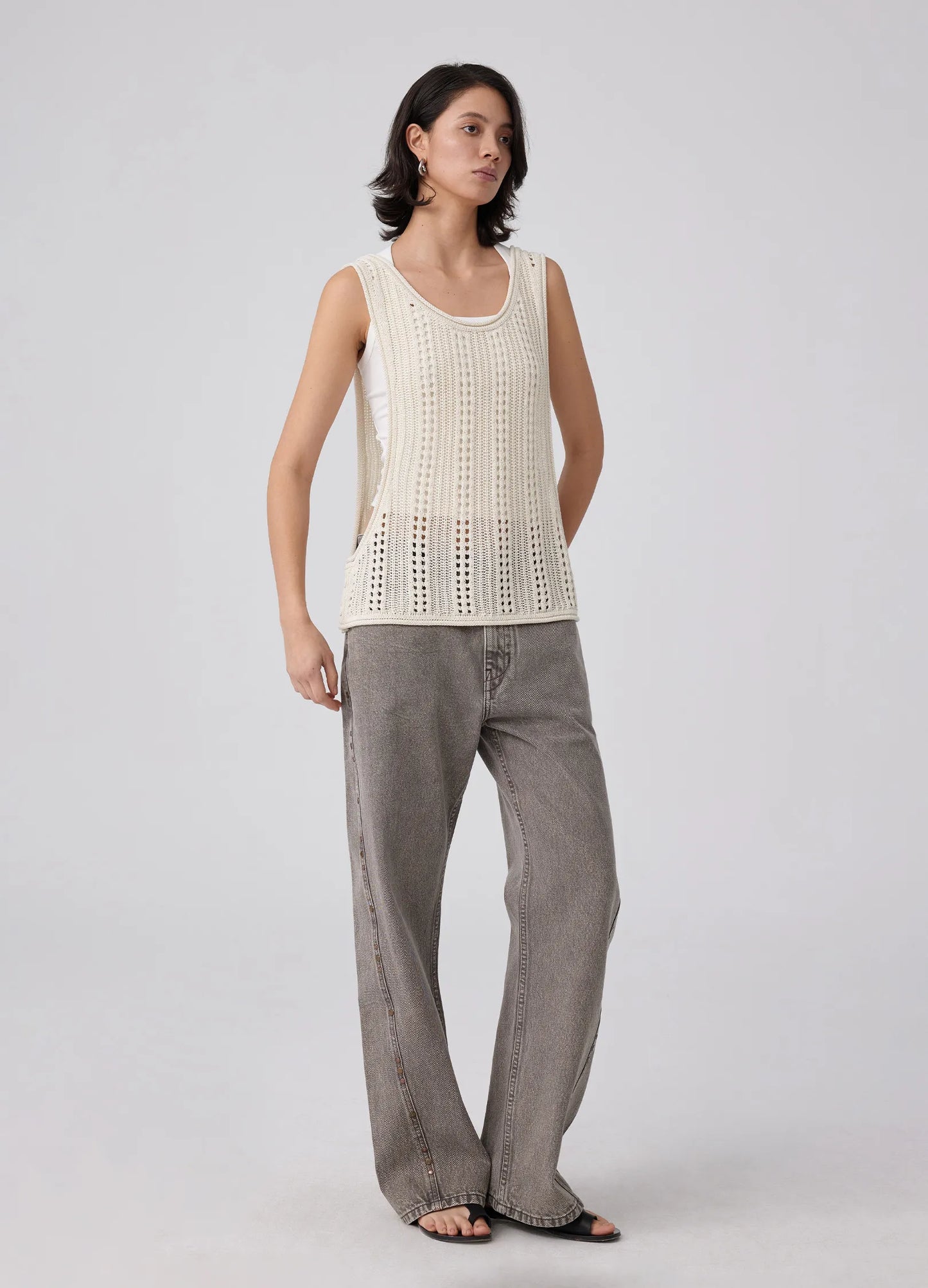Hollow Crochet Vest