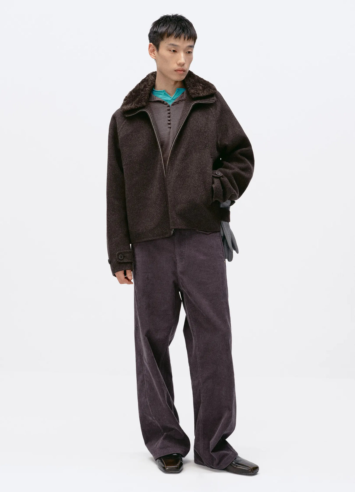 Hooded Cashmere Jacket