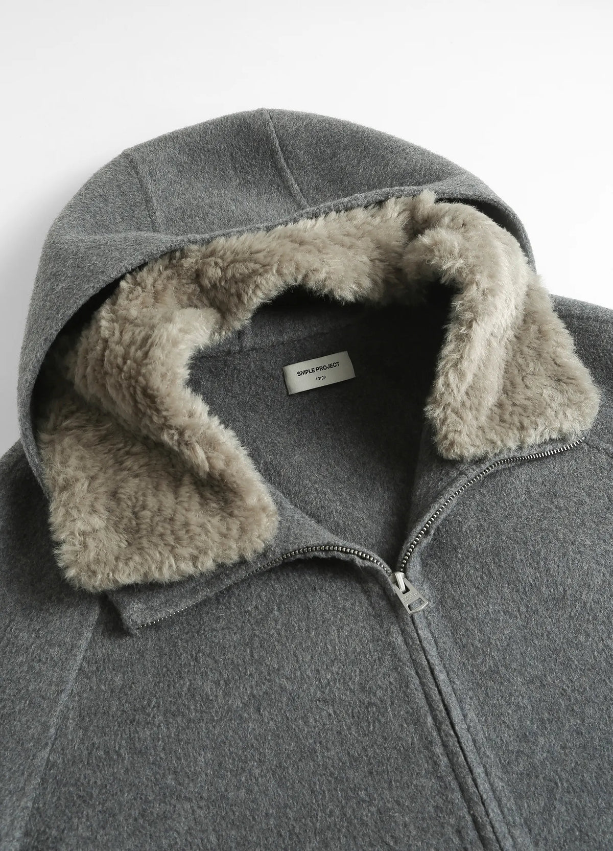 Hooded Cashmere Jacket