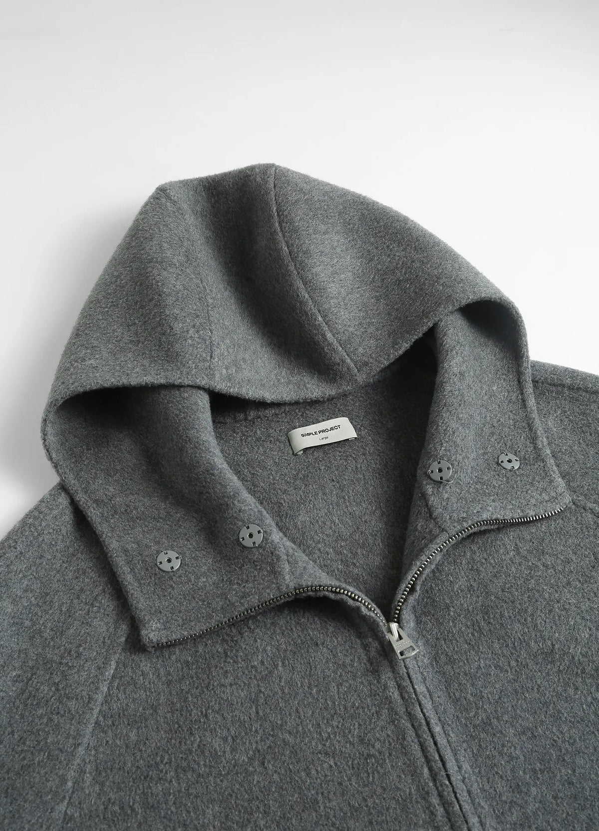 Hooded Cashmere Jacket