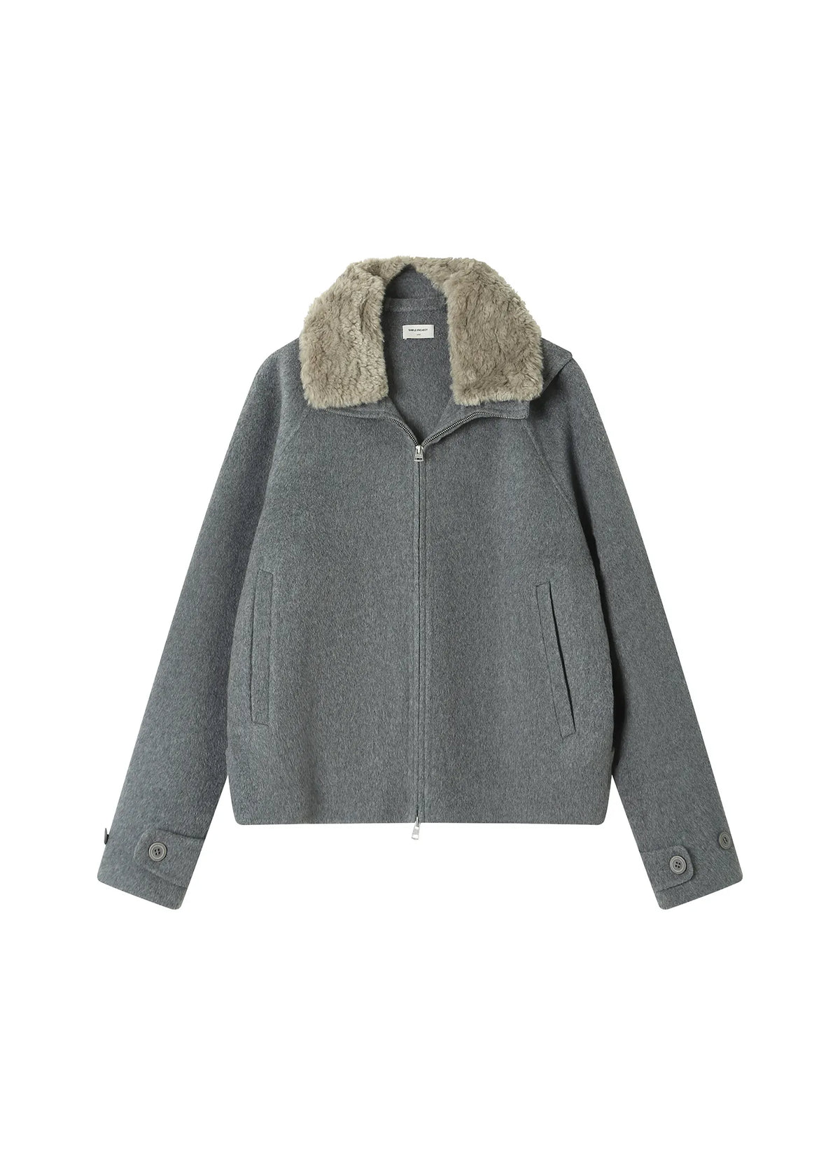 Hooded Cashmere Jacket