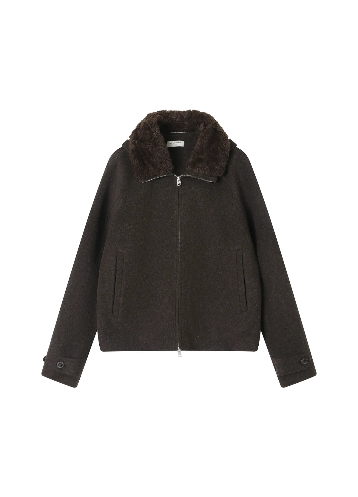 Hooded Cashmere Jacket