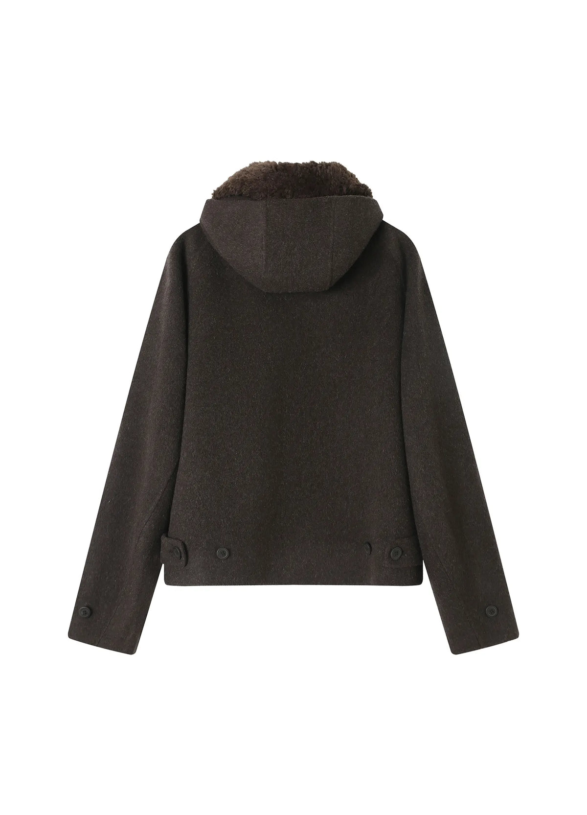 Hooded Cashmere Jacket