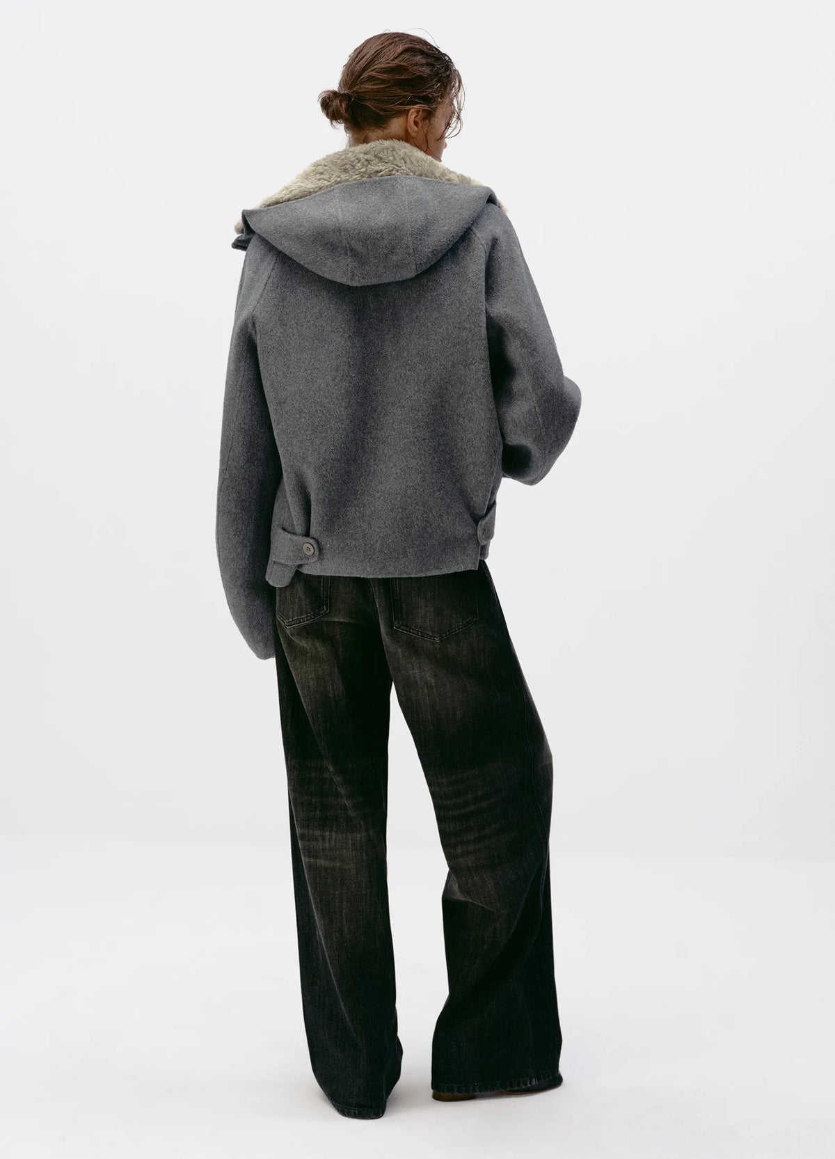 Hooded Cashmere Jacket