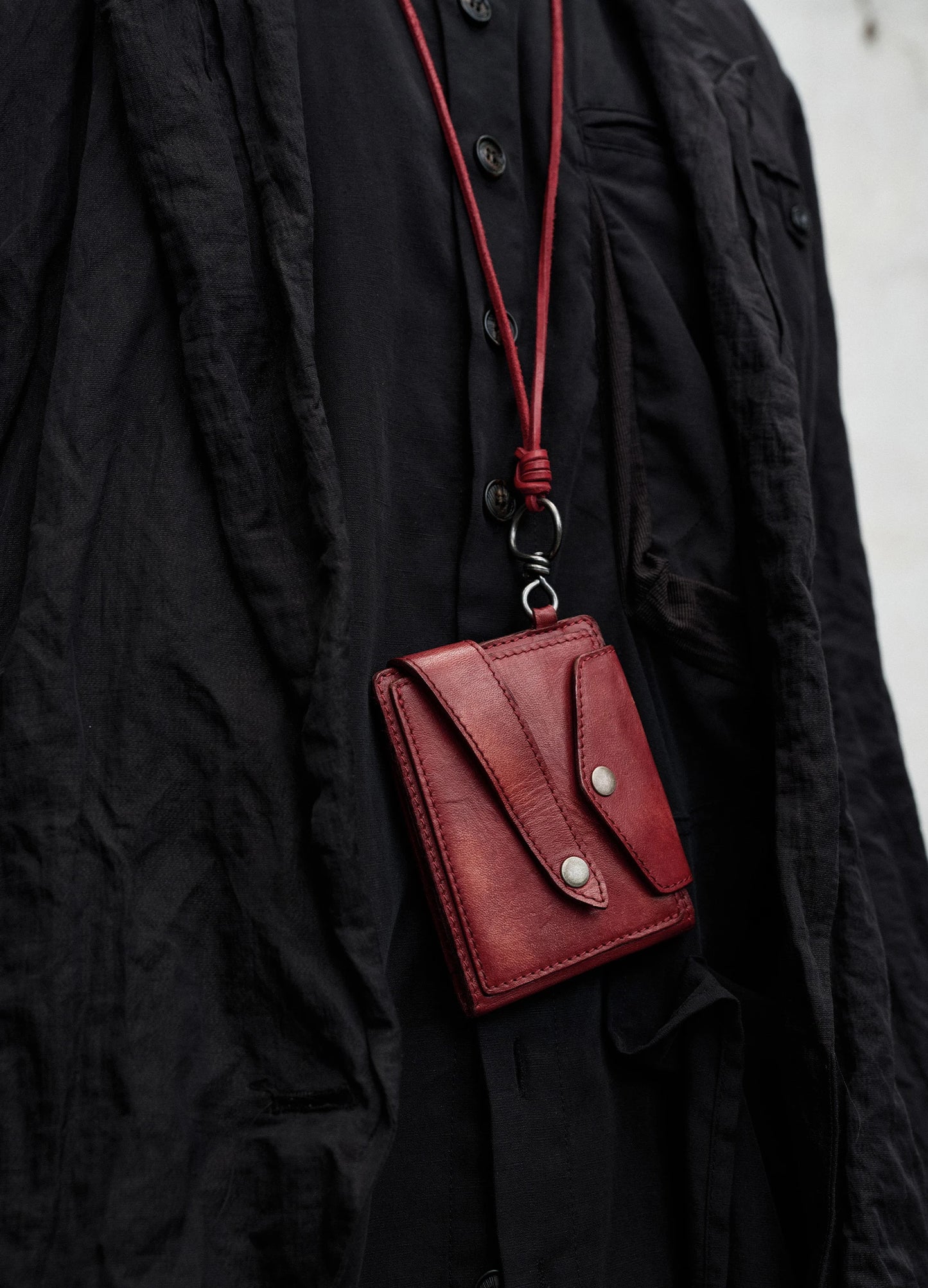 Horsehide Card Holder