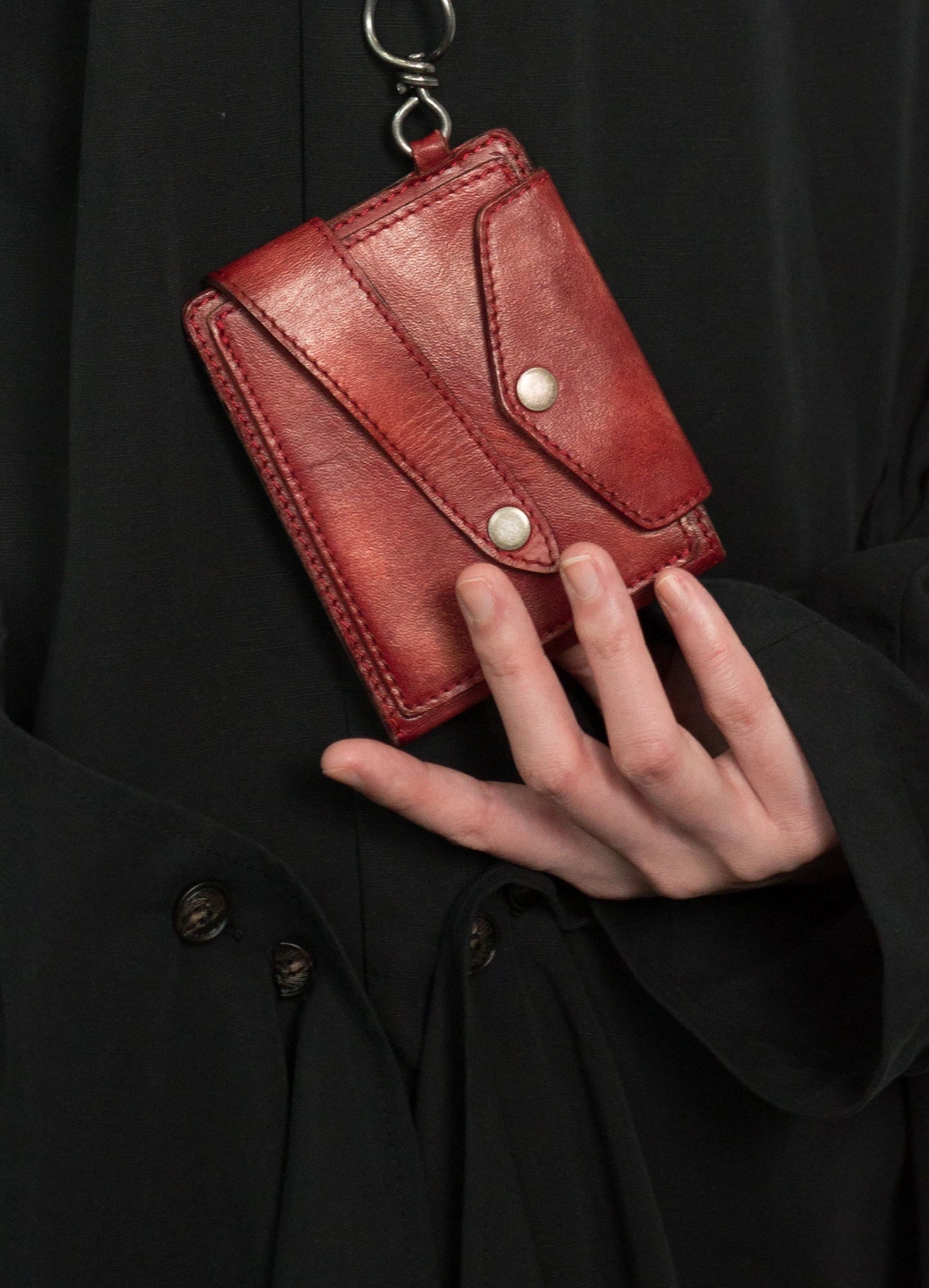 Horsehide Card Holder