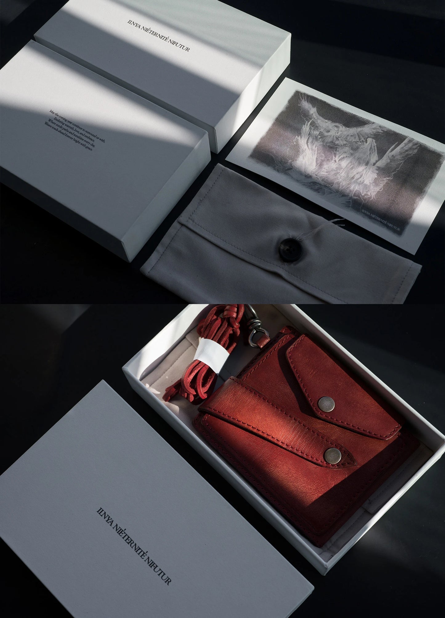 Horsehide Card Holder