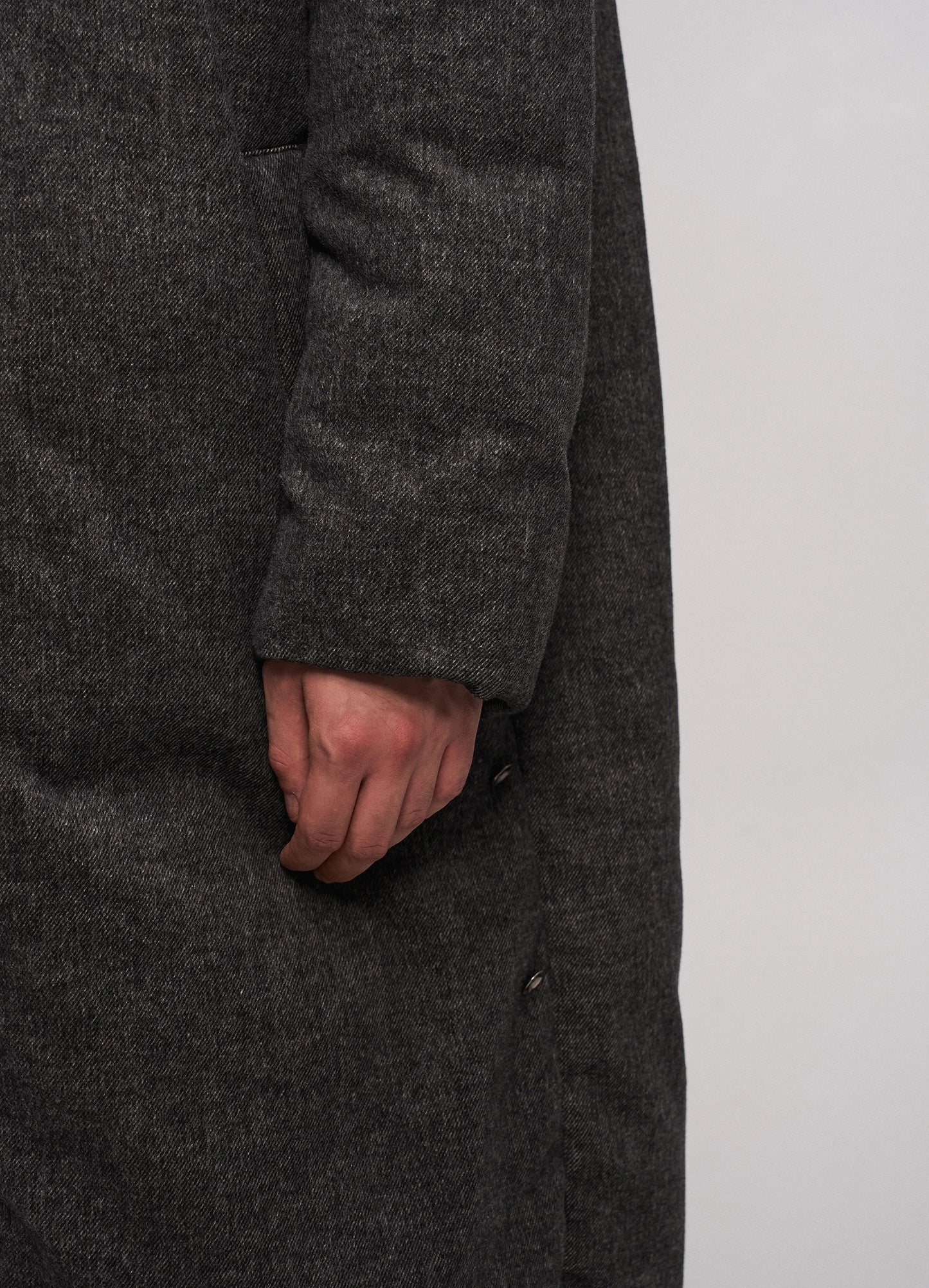 Interlaced Cotton Coat