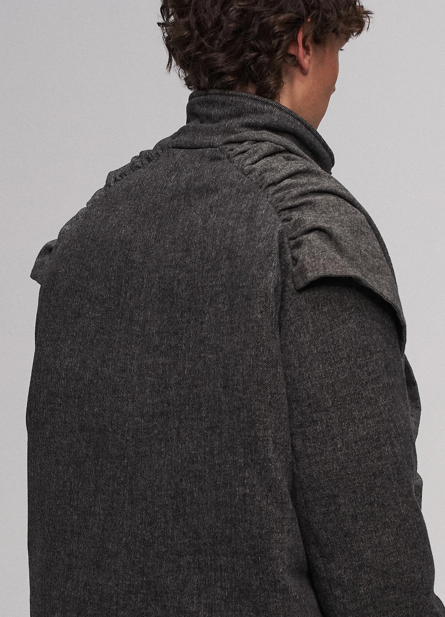 Interlaced Cotton Coat