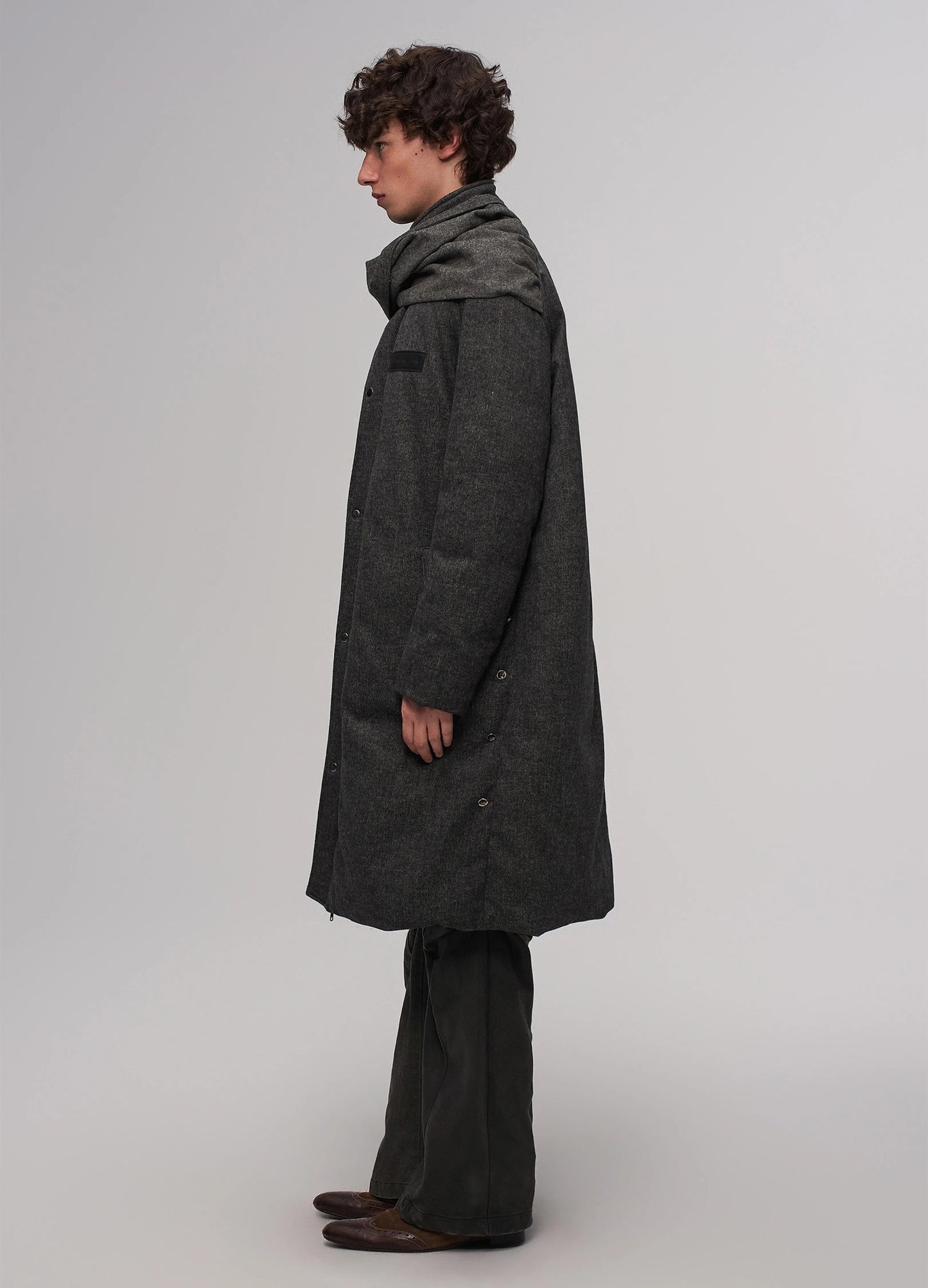 Interlaced Cotton Coat