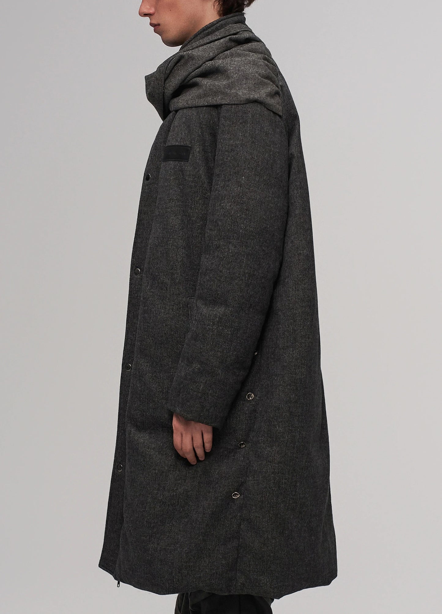 Interlaced Cotton Coat