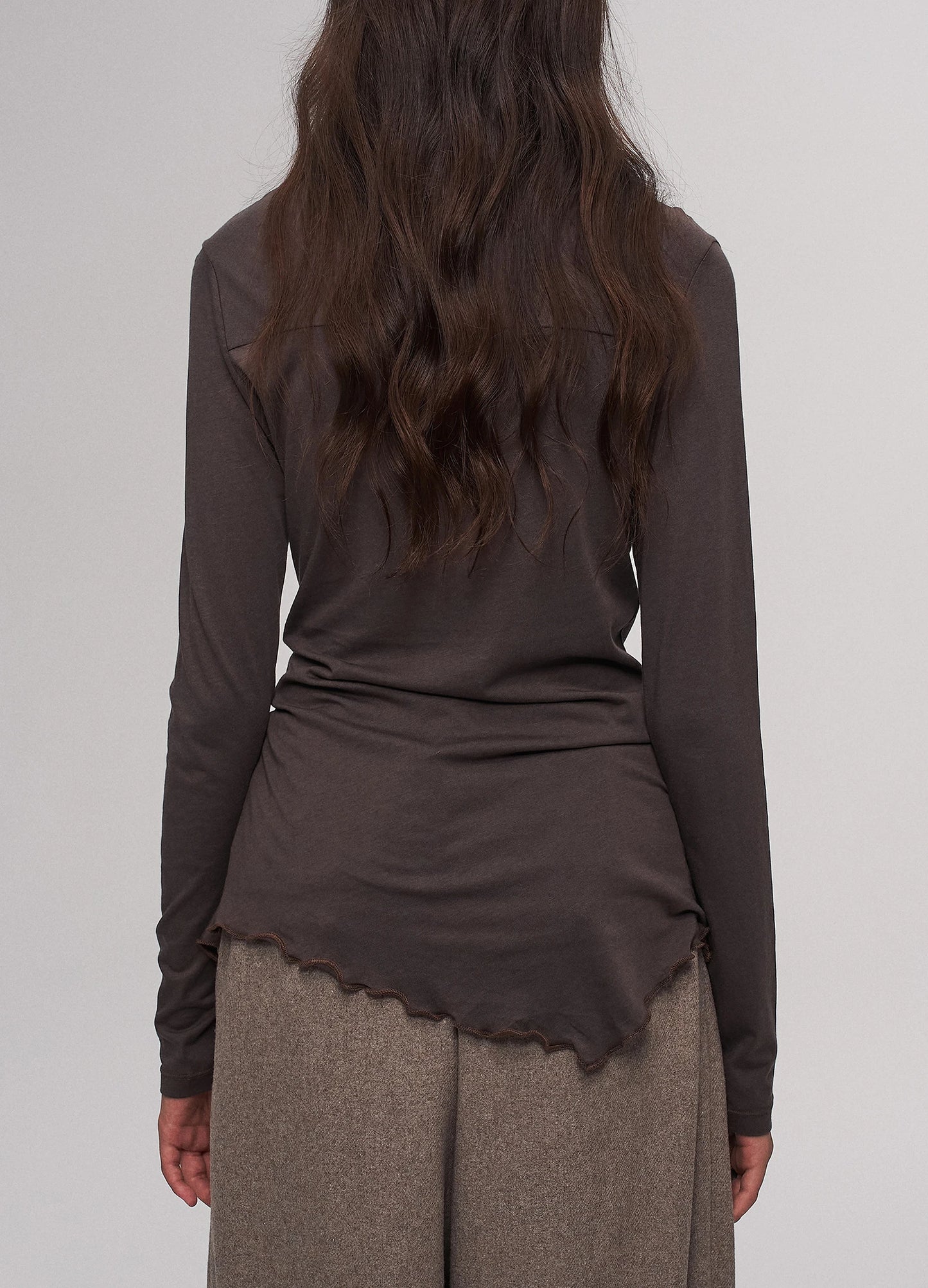 Iris Knit Top Brown