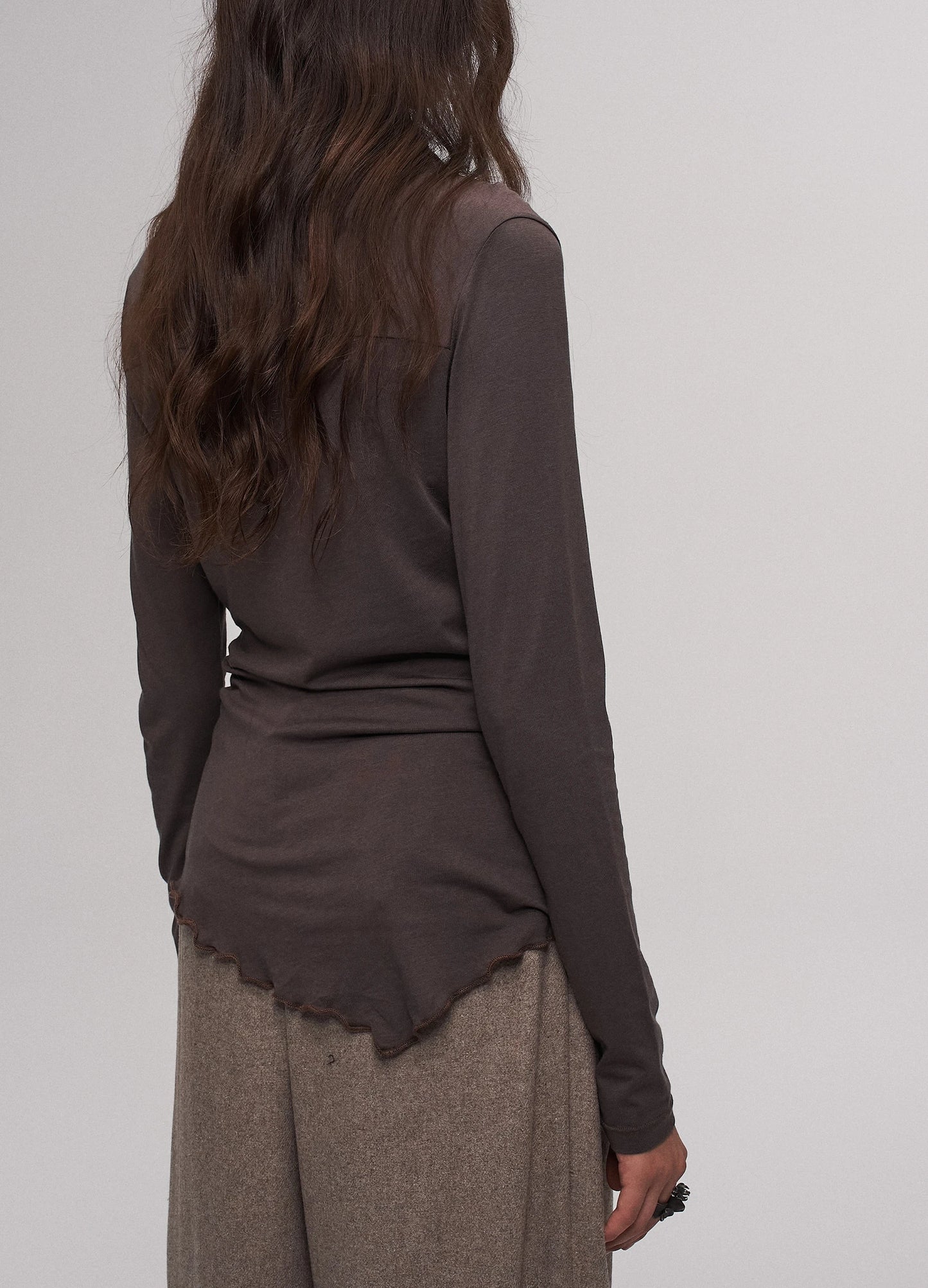 Iris Knit Top Brown