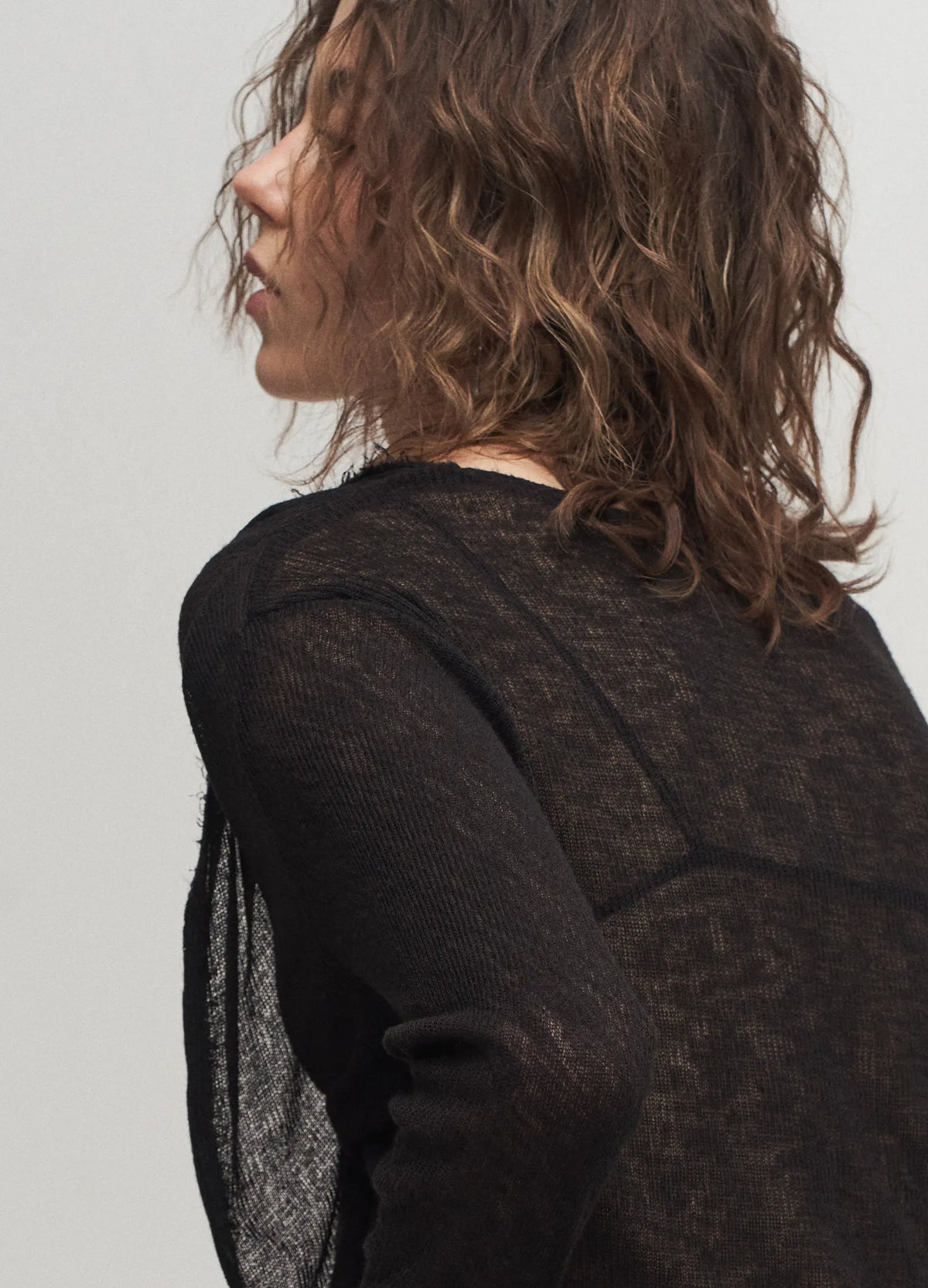 Iris Ruffle Collar Top