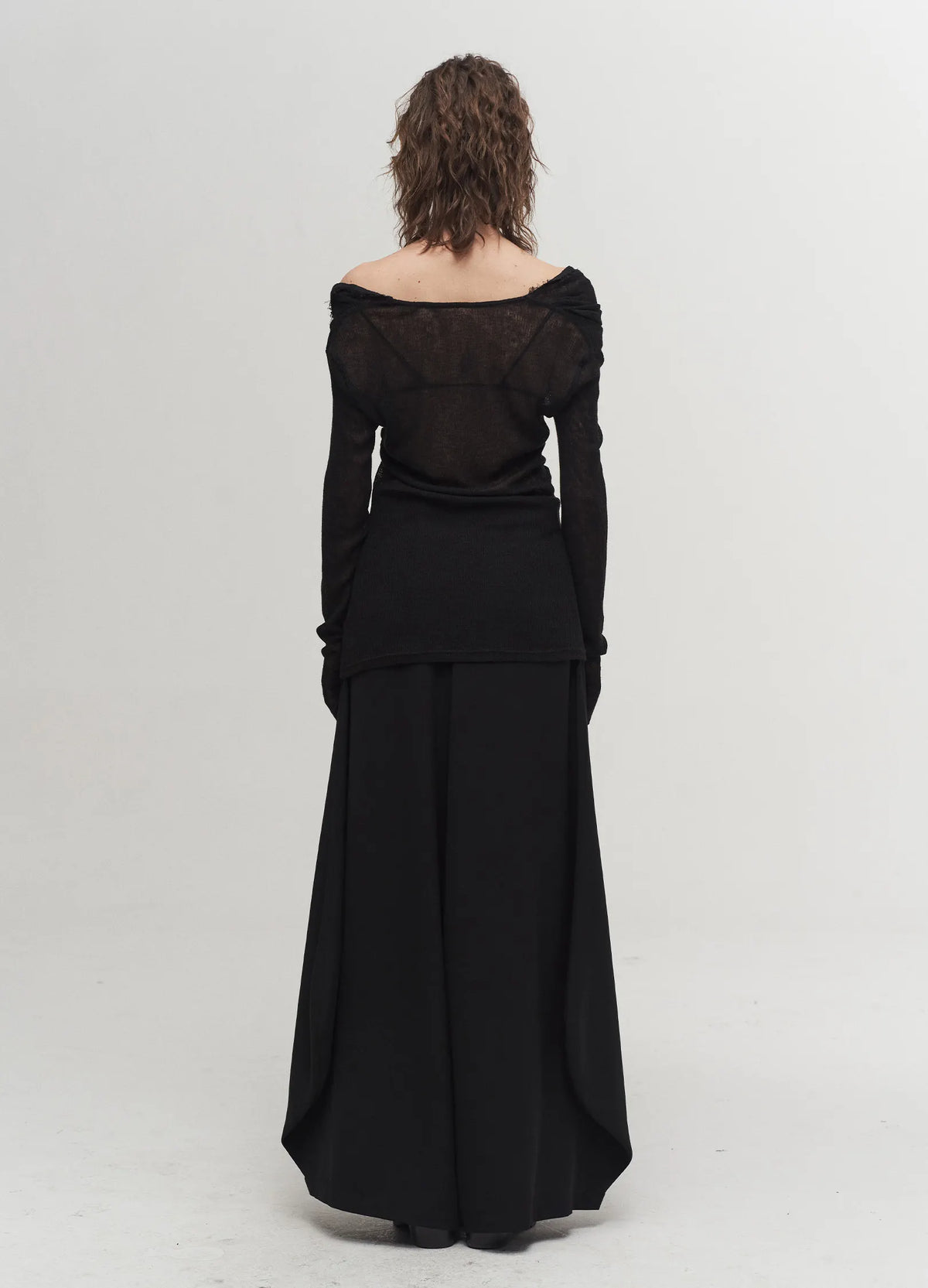 Iris Ruffle Collar Top