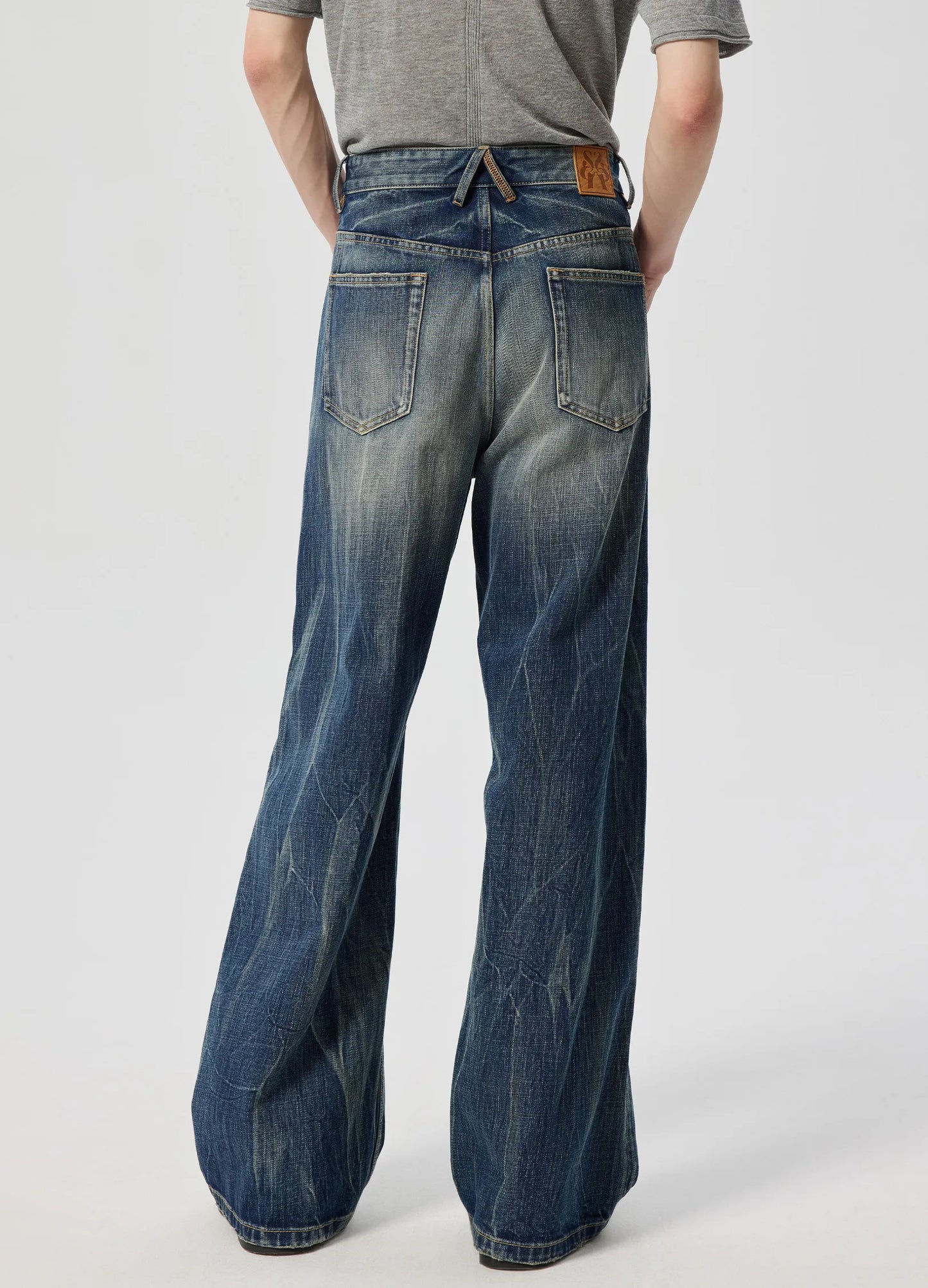 Jet Whiskers Denim