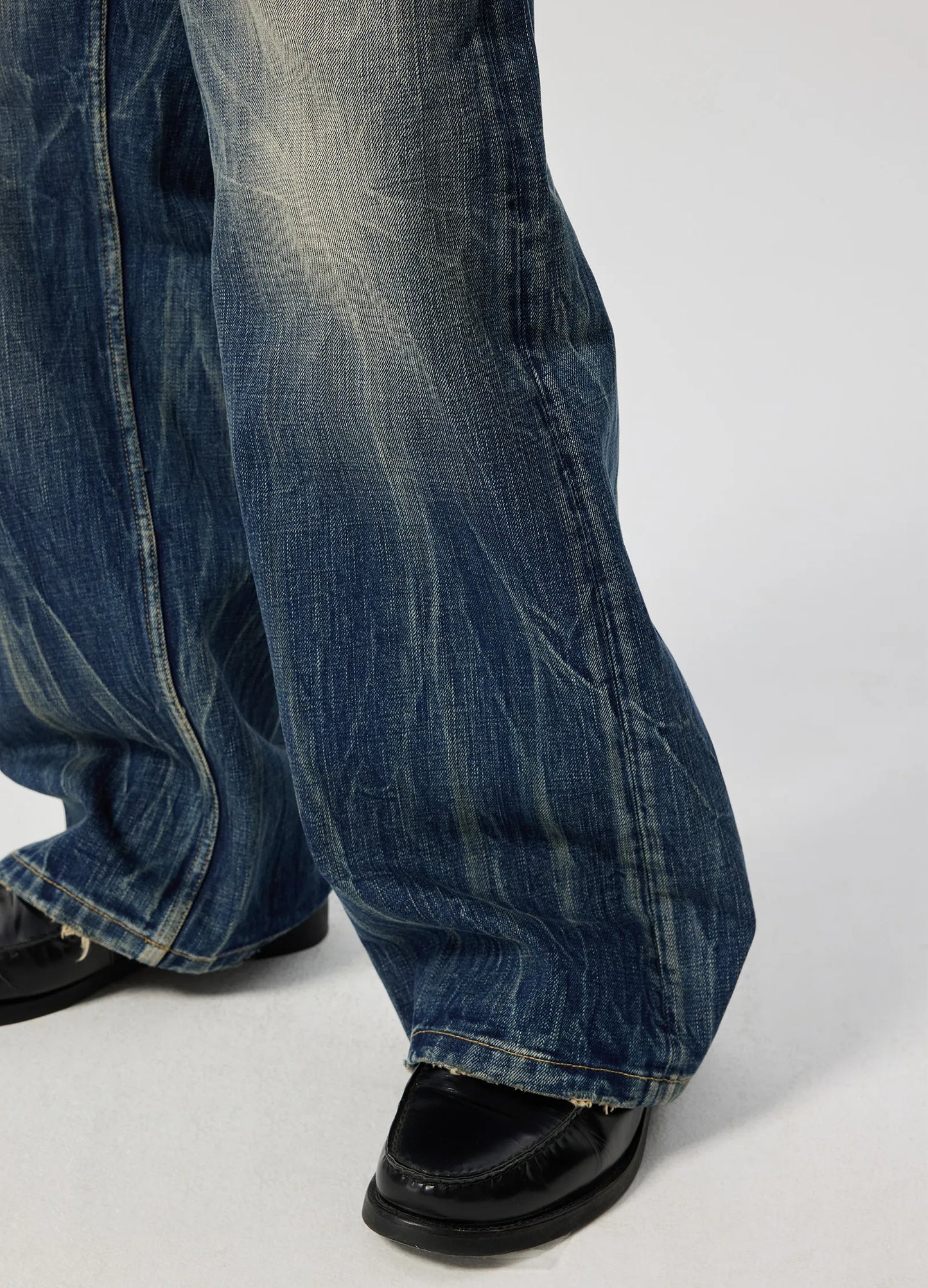 Jet Whiskers Denim