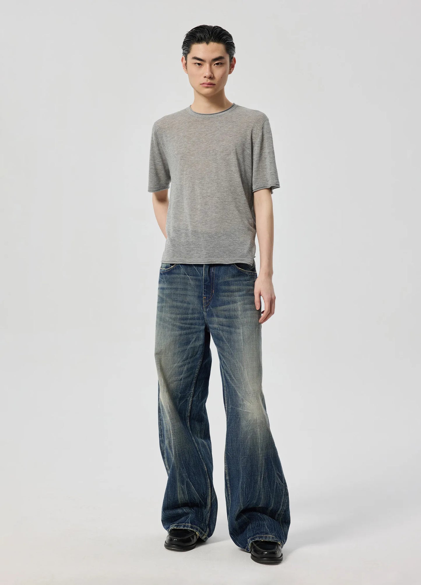 Jet Whiskers Denim
