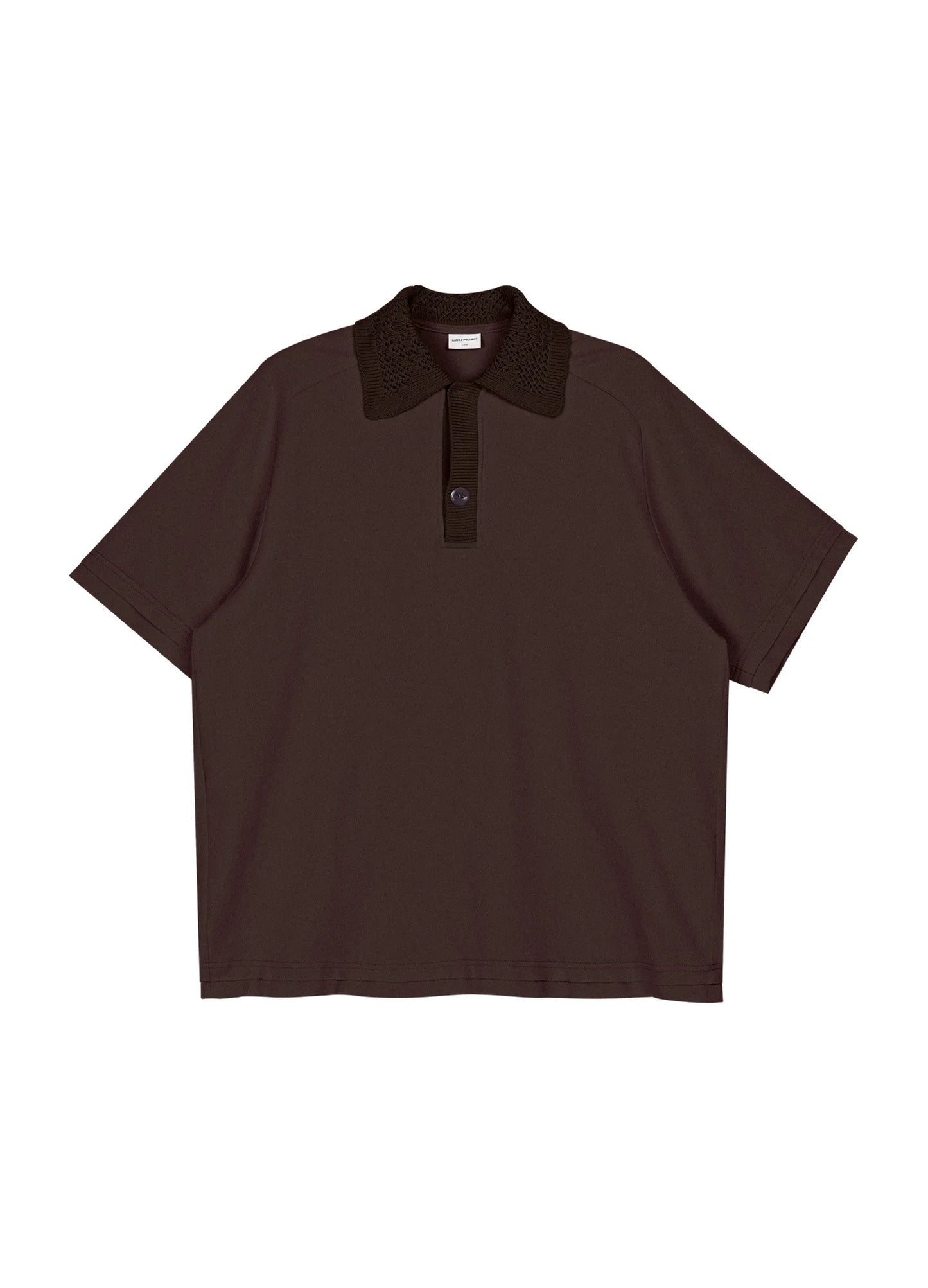 Knit Collar Polo