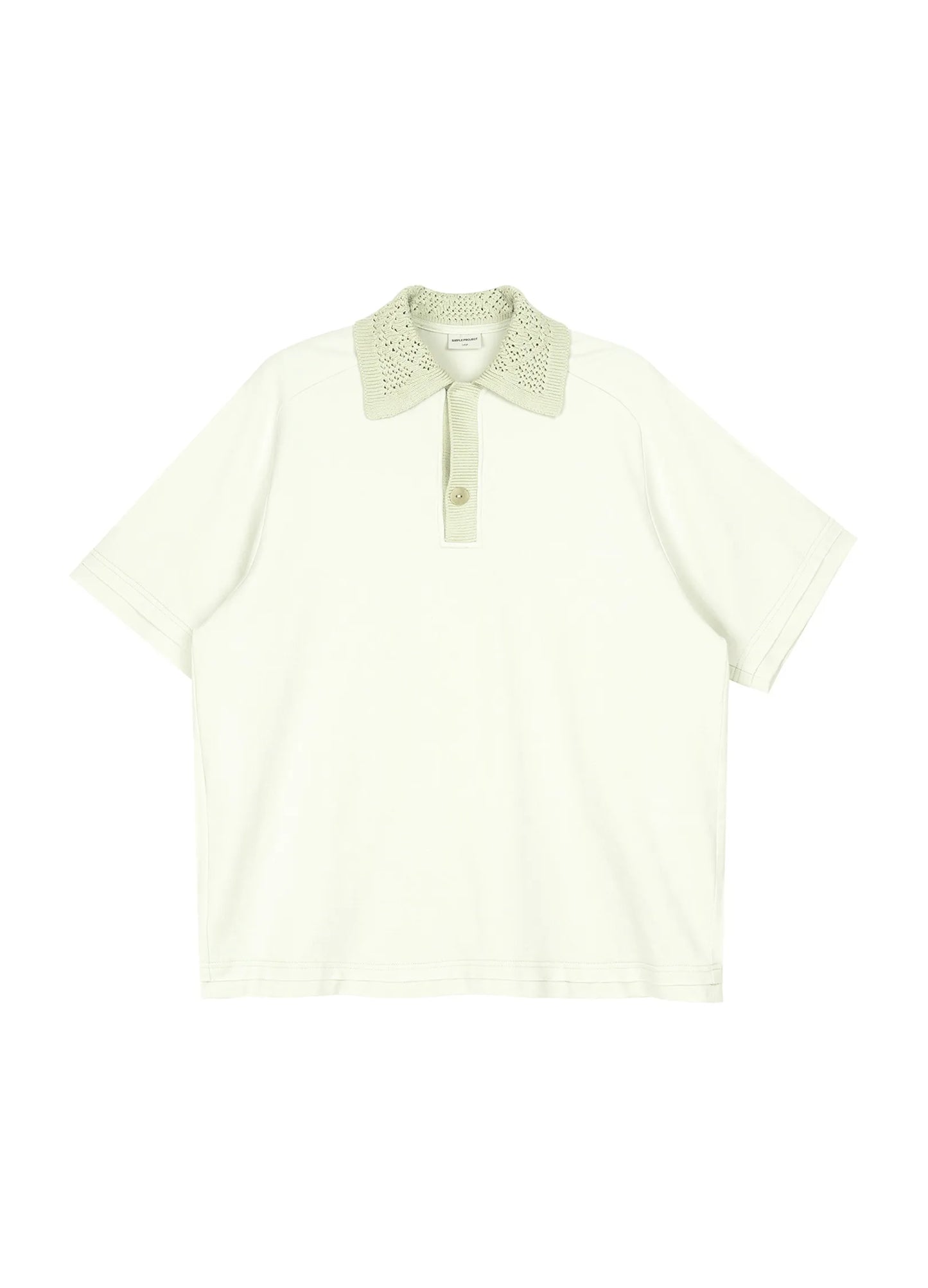 Knit Collar Polo