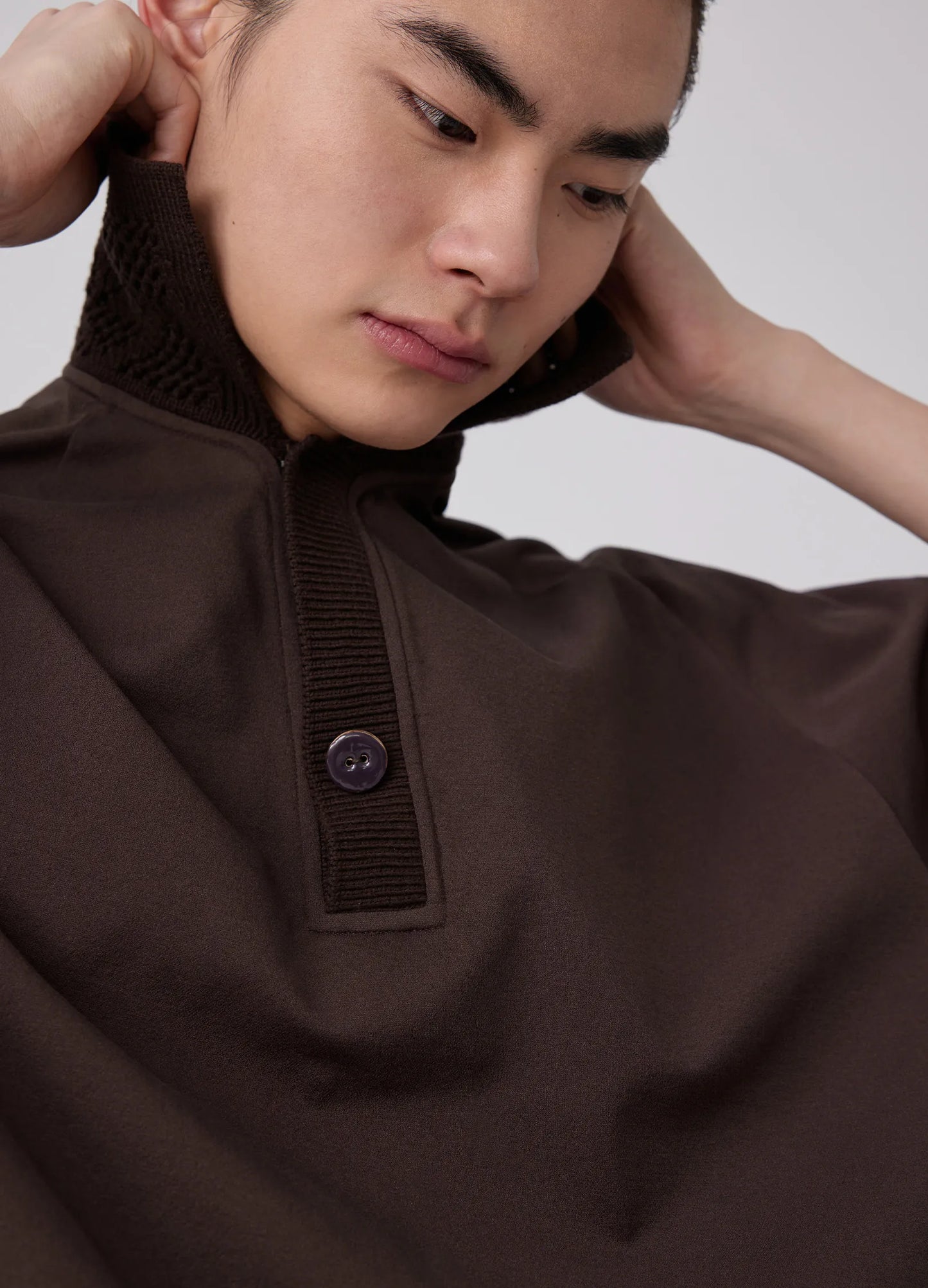 Knit Collar Polo