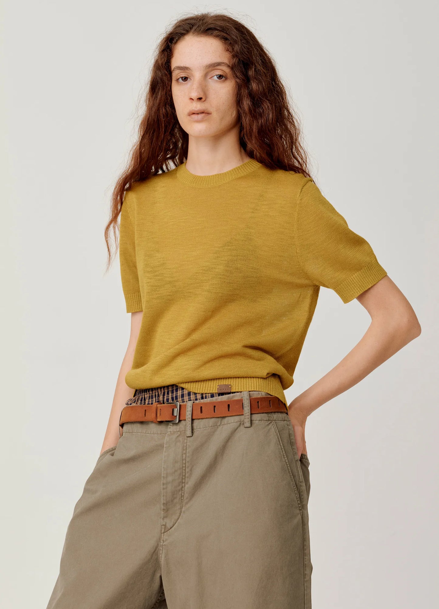 Knitted Bamboo Tee