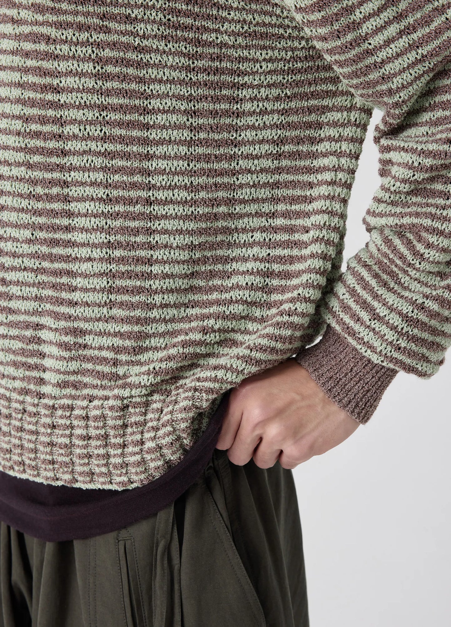 Knitted Polo Sweater