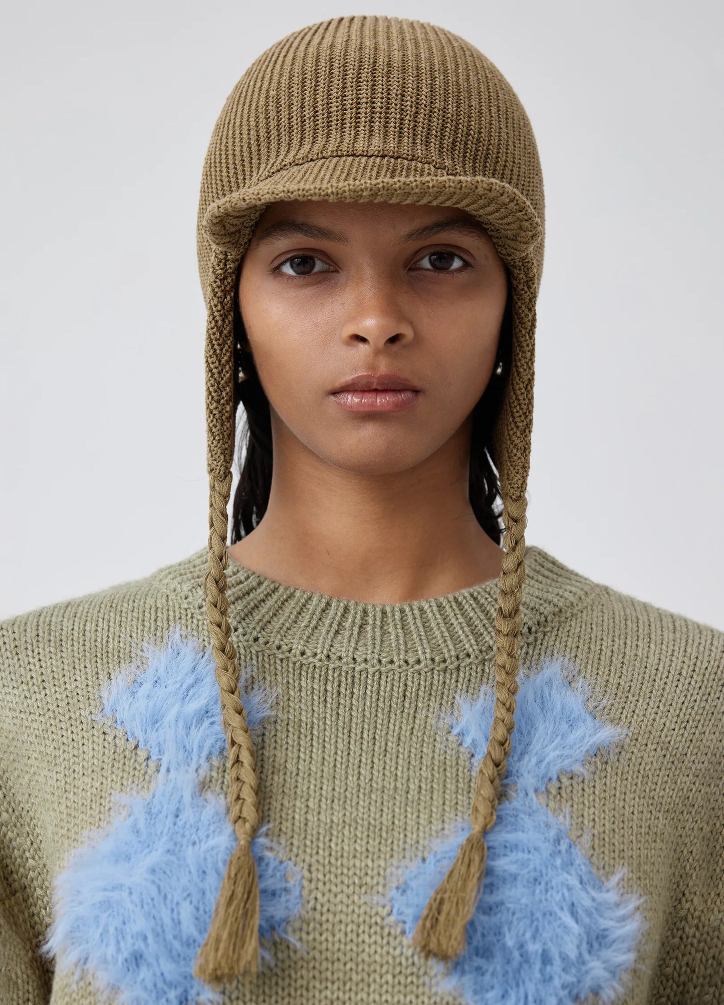 Knitted Trapper Hat