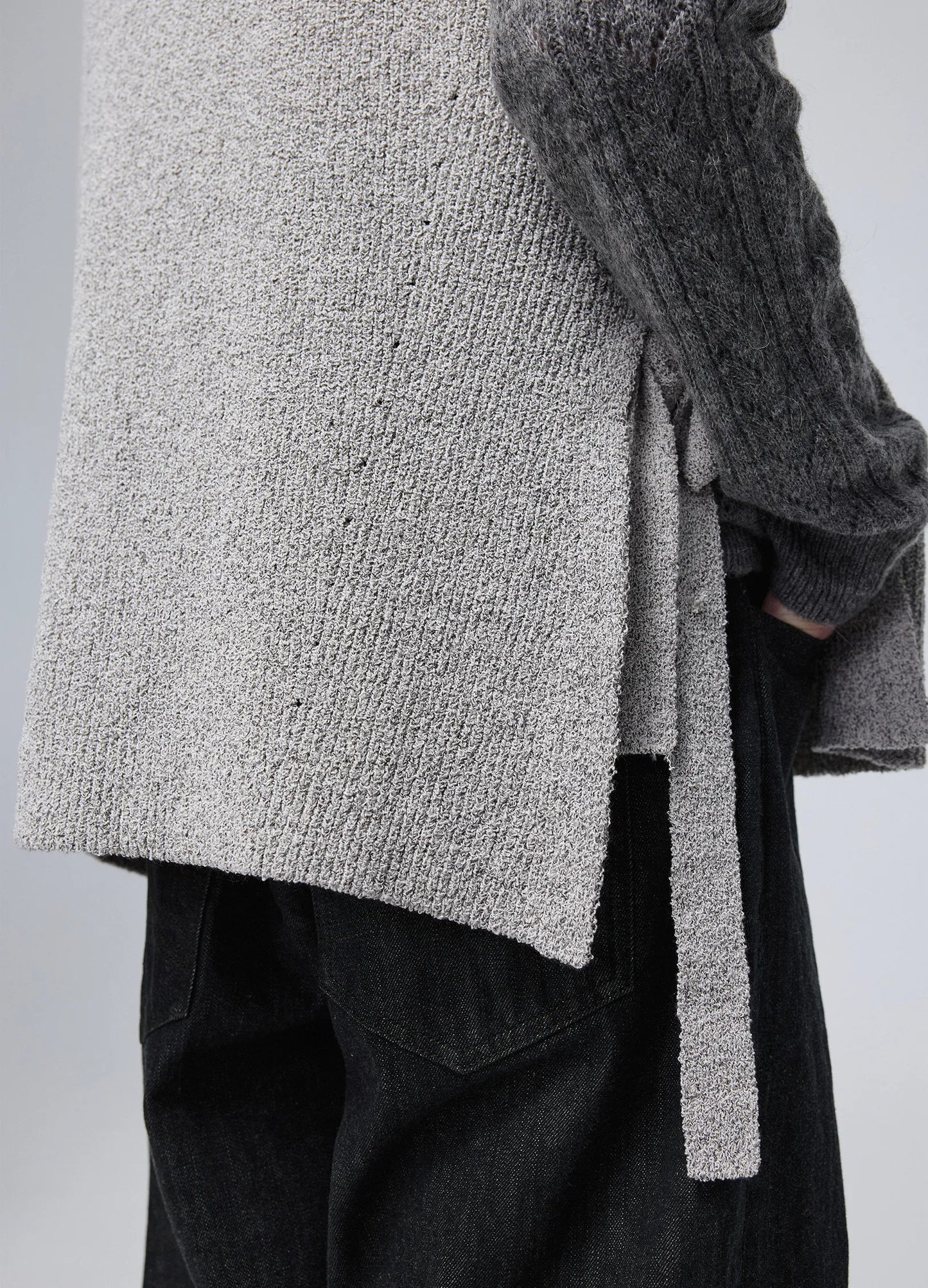 Knitted Zip Vest