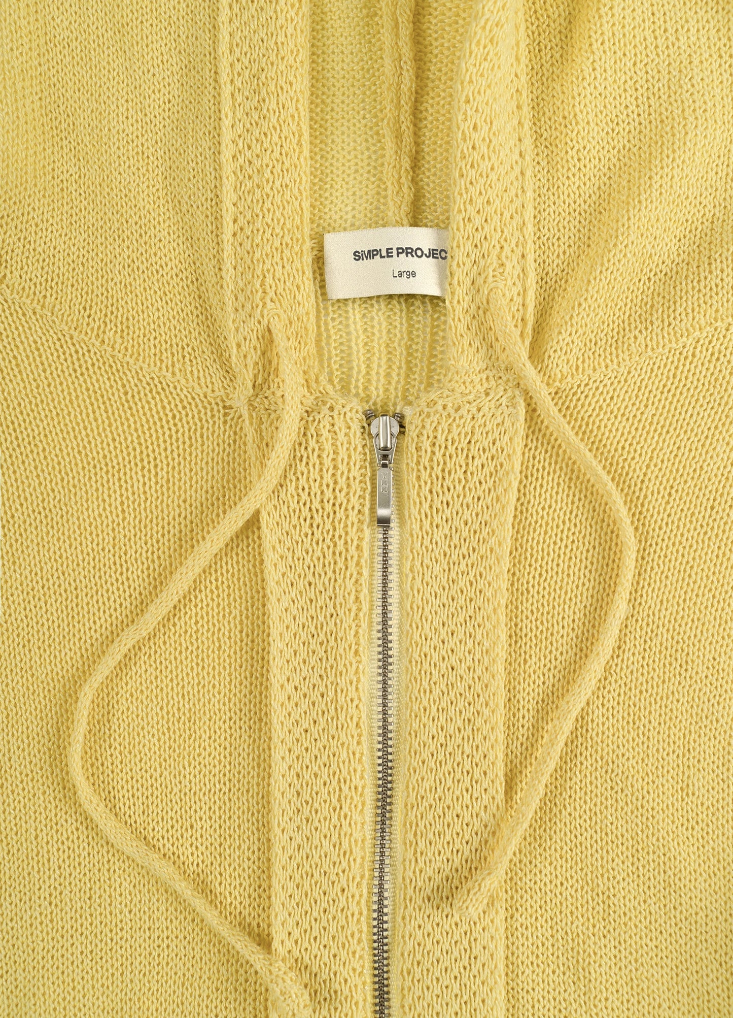 Knitted Zip Hoodie