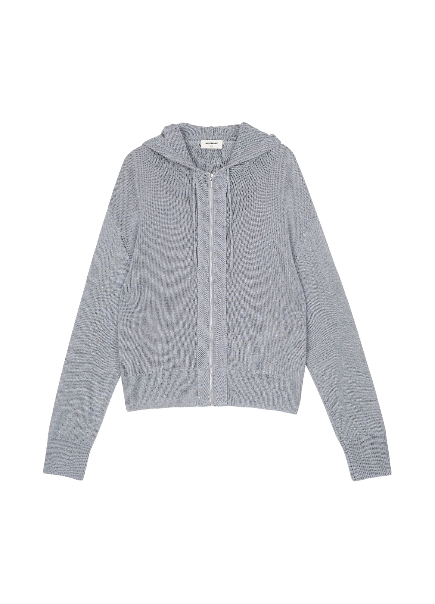 Knitted Zip Hoodie
