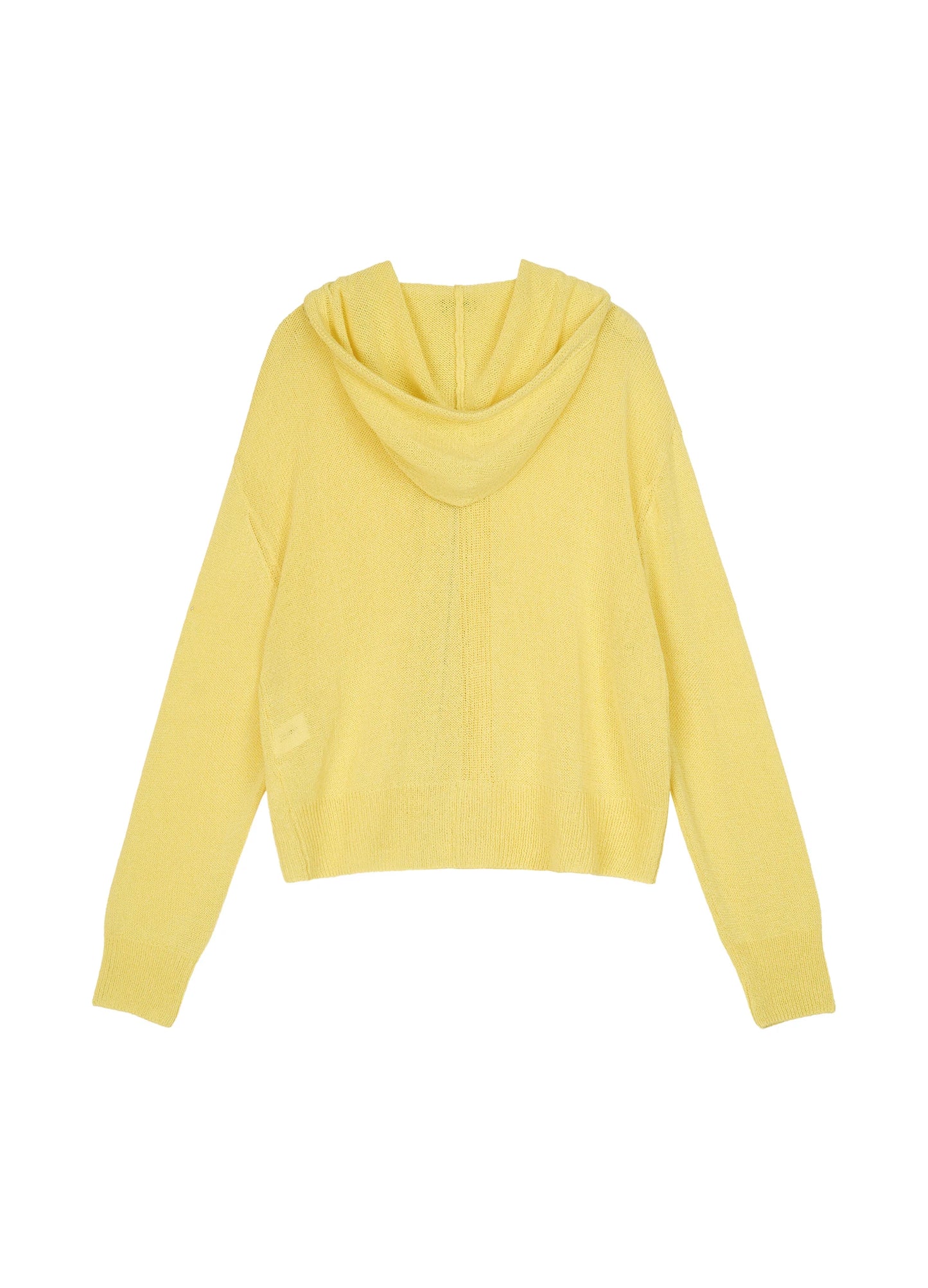 Knitted Zip Hoodie