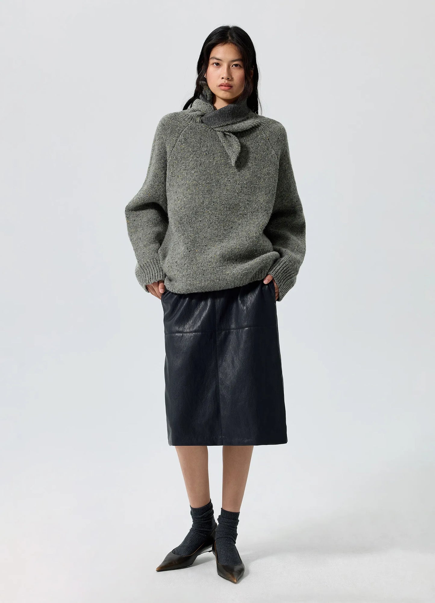 Knot Neck Sweater