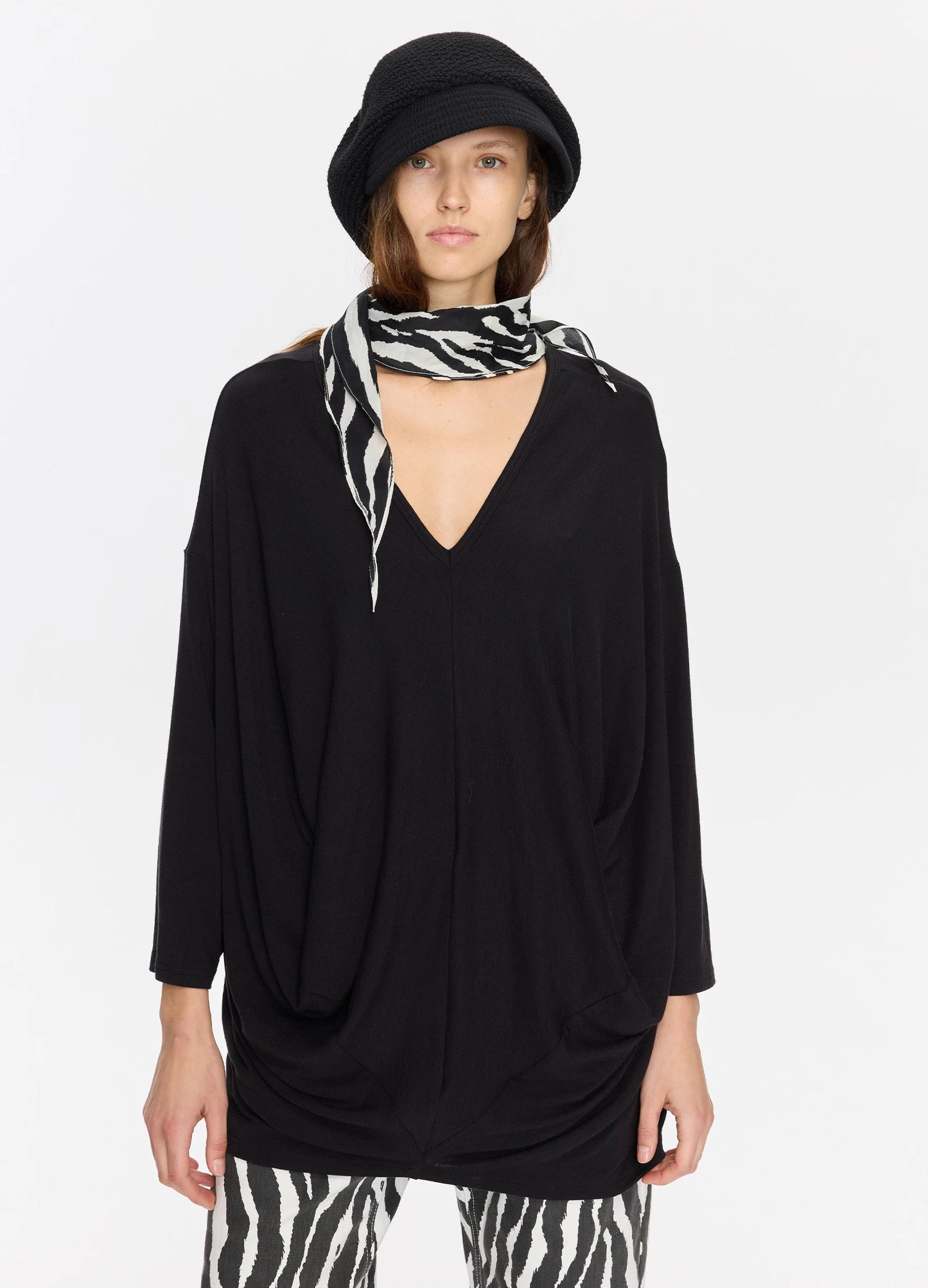 Zebra Silk Scarf