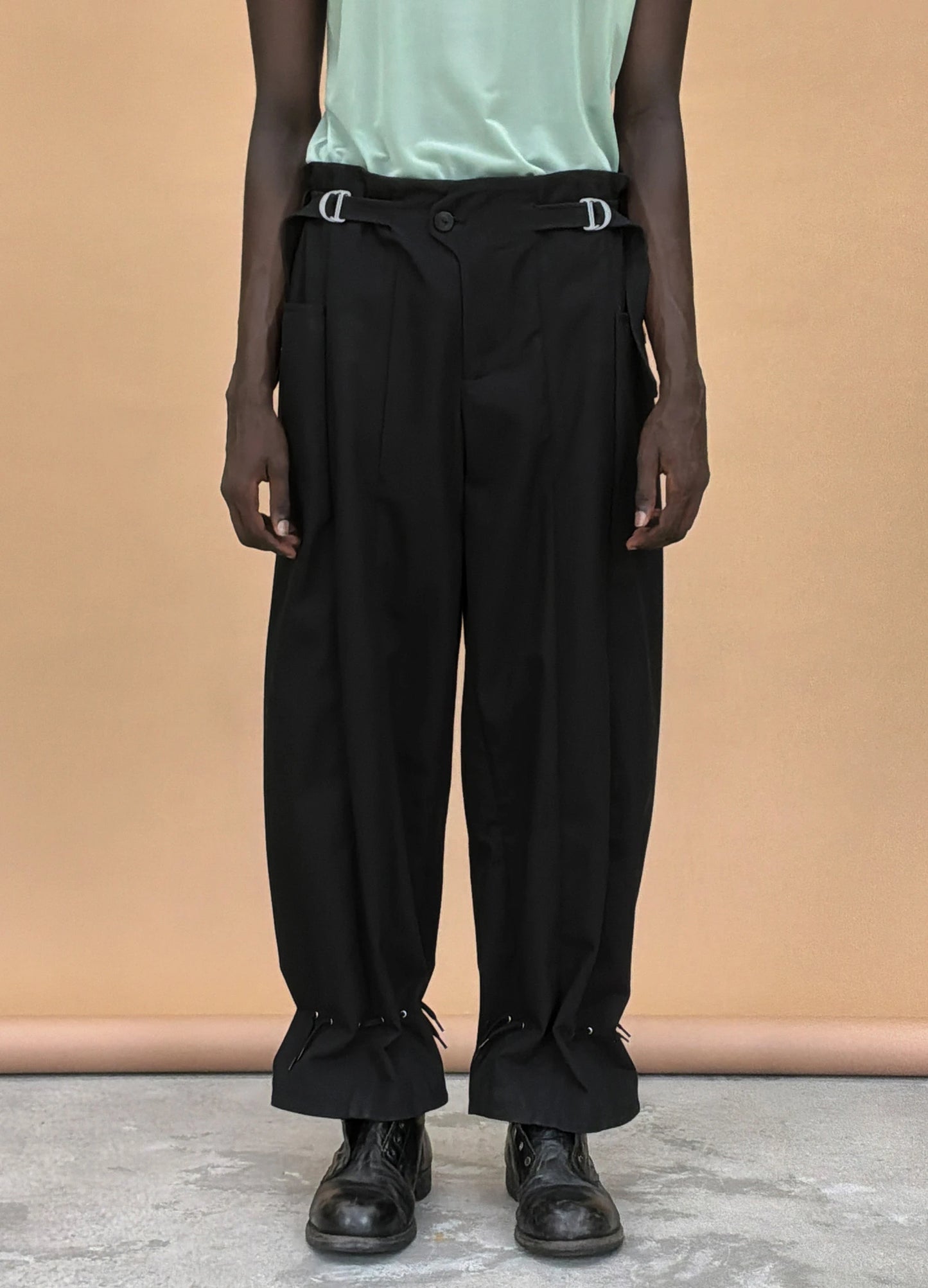Lace-up Trousers
