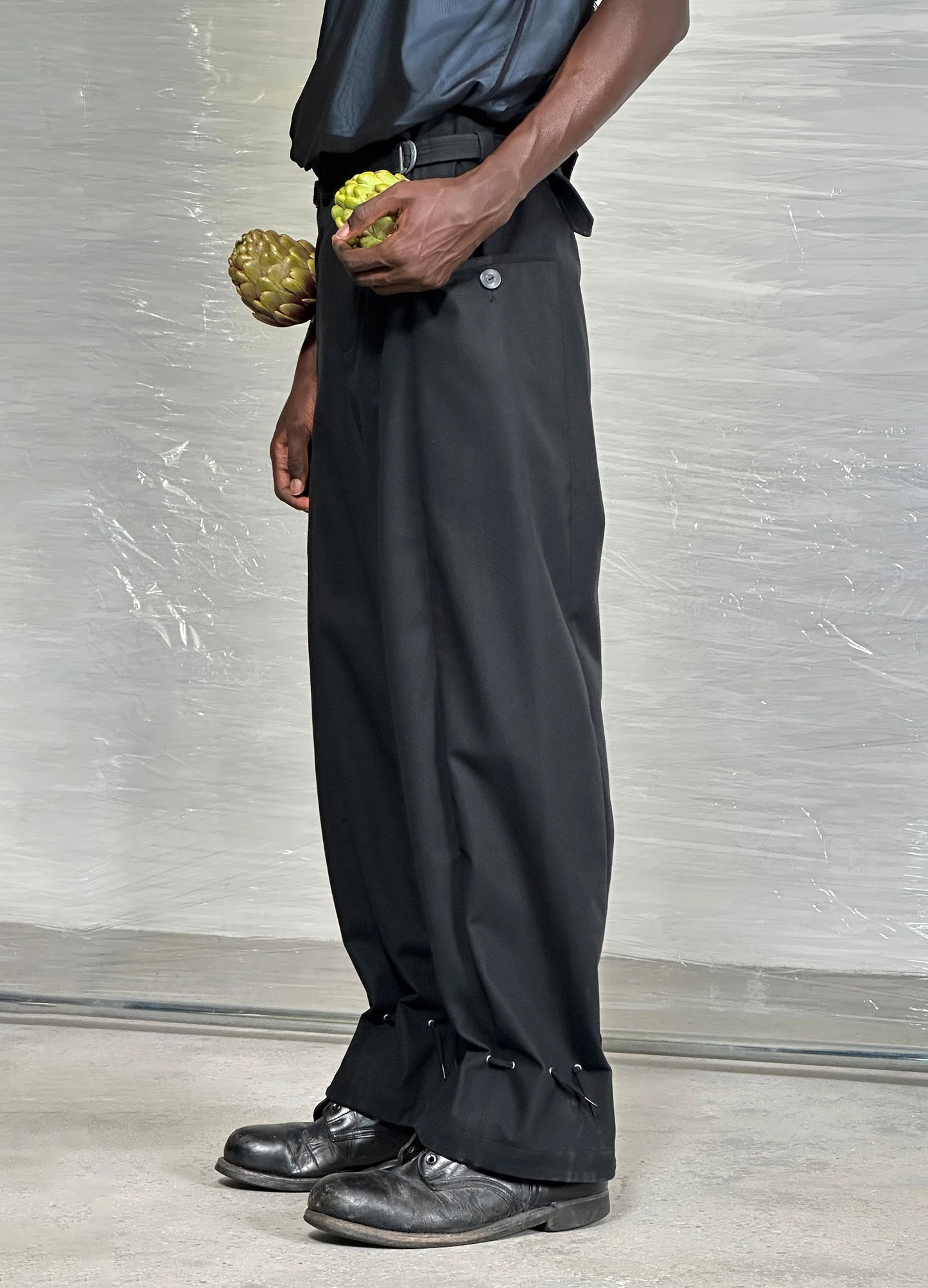 Lace-up Trousers