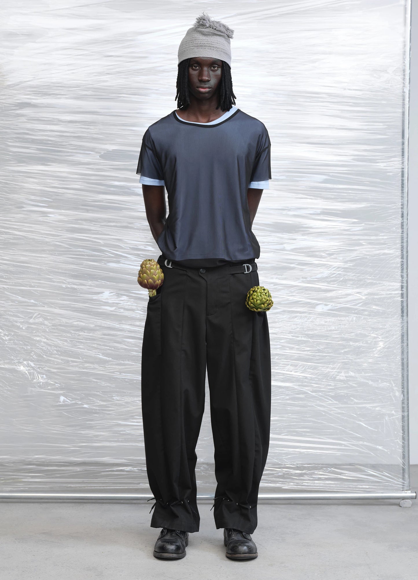 Lace-up Trousers