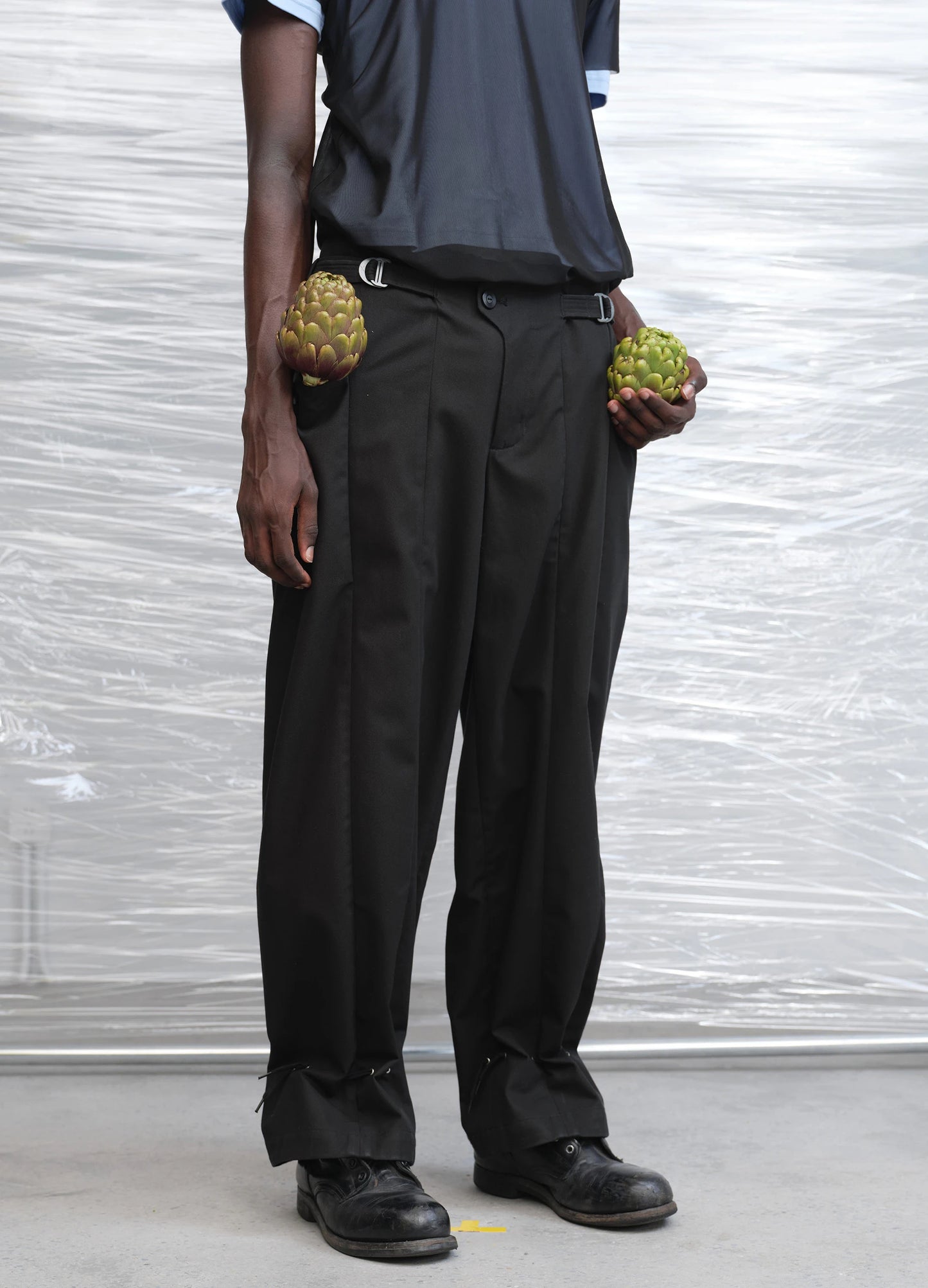 Lace-up Trousers
