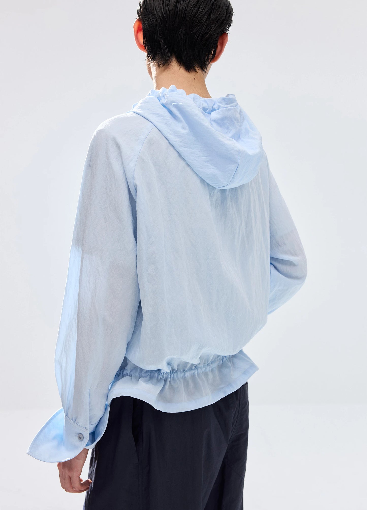 Lace Hood Shirt